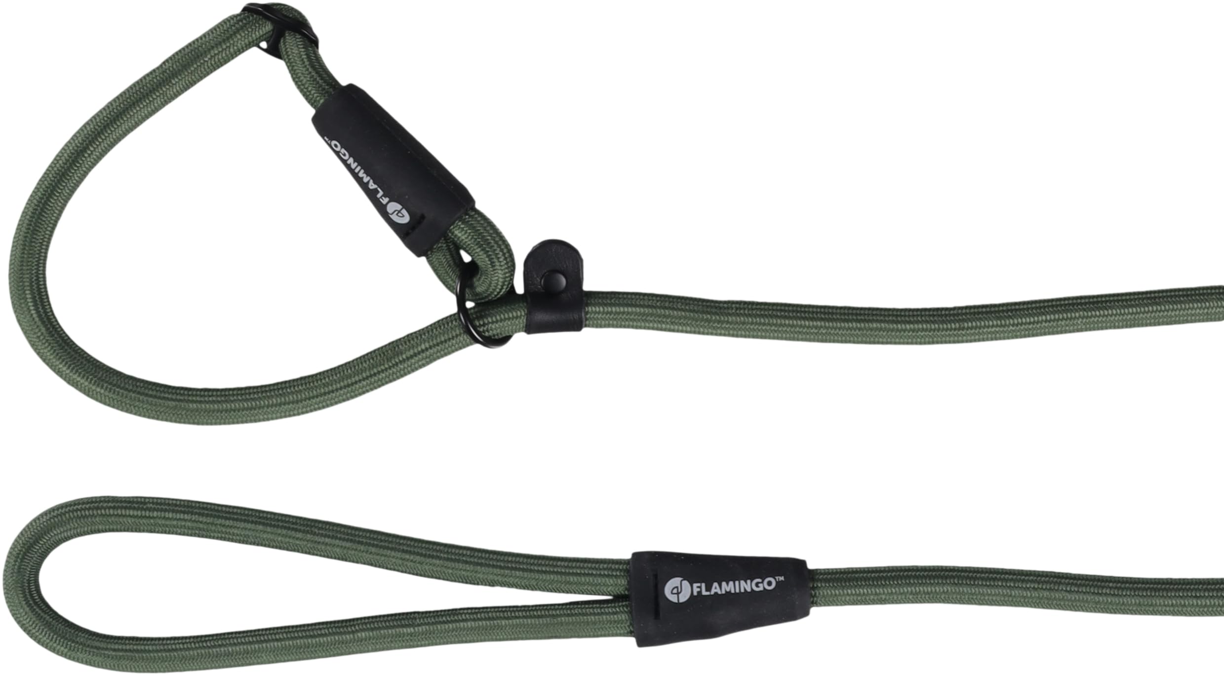 Verstellbare Anti-Zug-Hundeleine 1.7m Grün Nylon…