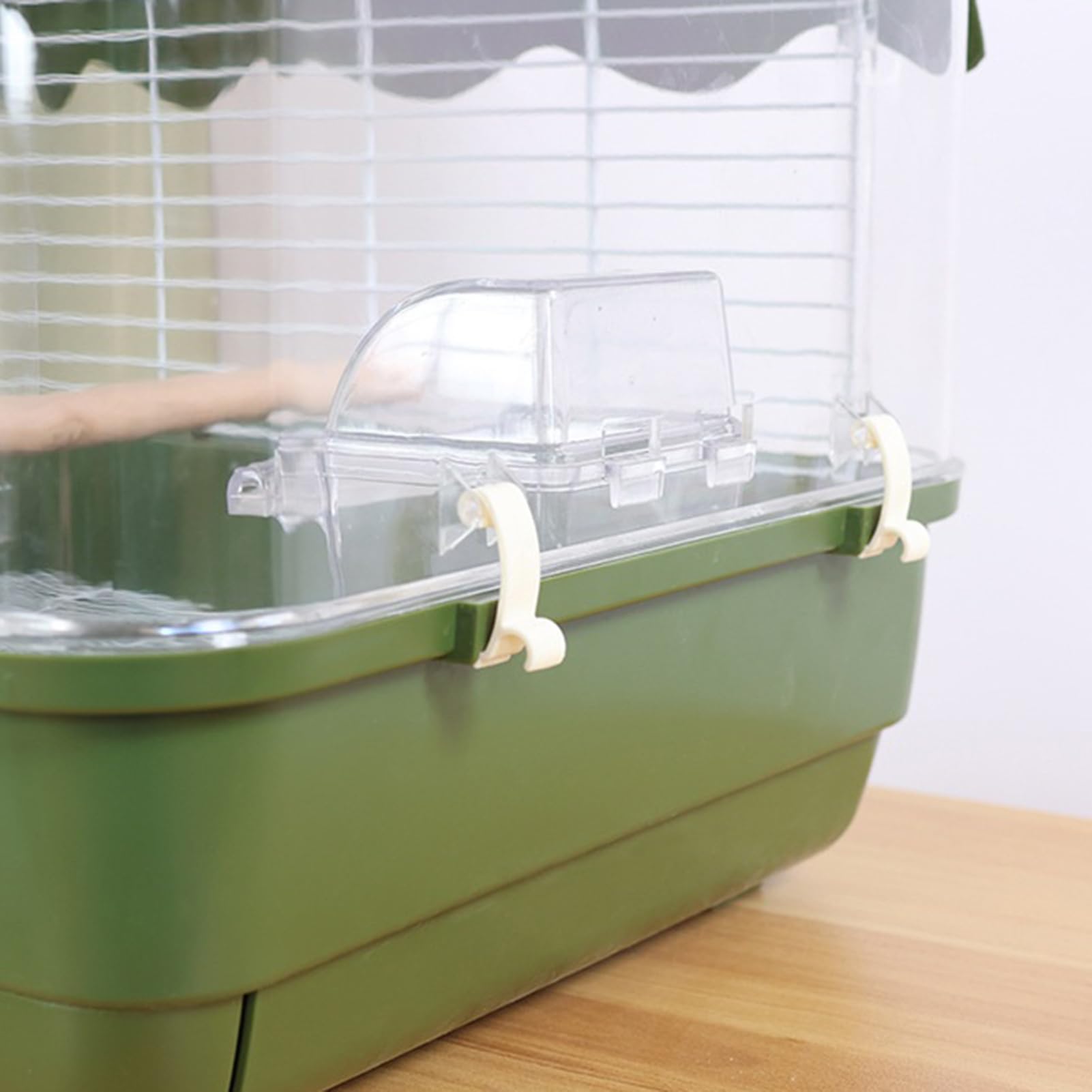 Jaula Para Pájaros Pequeños Transportín Para Aves Transparente De Viaje | Jaula Para Cacatúas Con Vista Completa Para Periquito Conure Cacatúa Ninfa Canario Agapornis Pinzón Salón Balcón