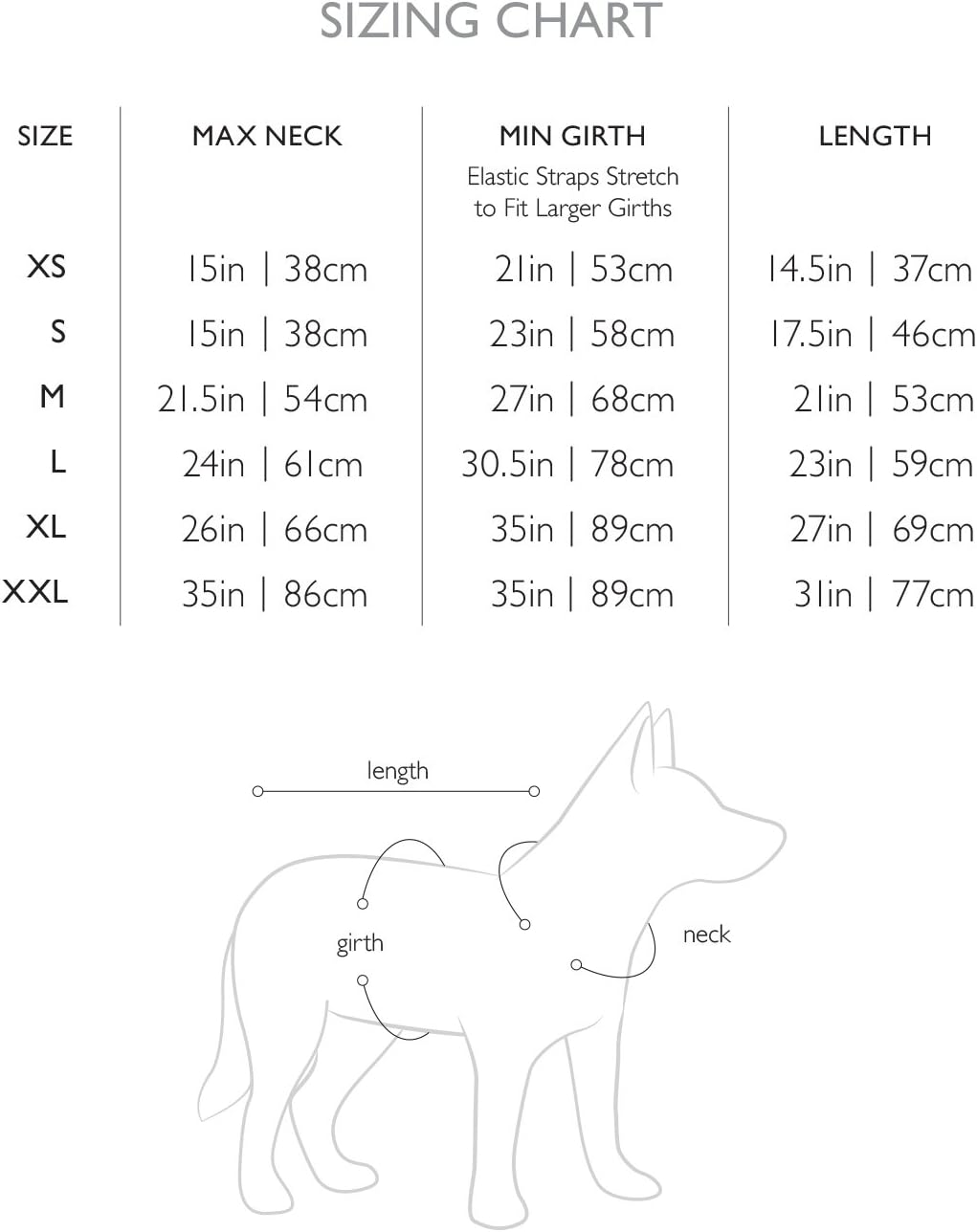 ezydog element dog jacket