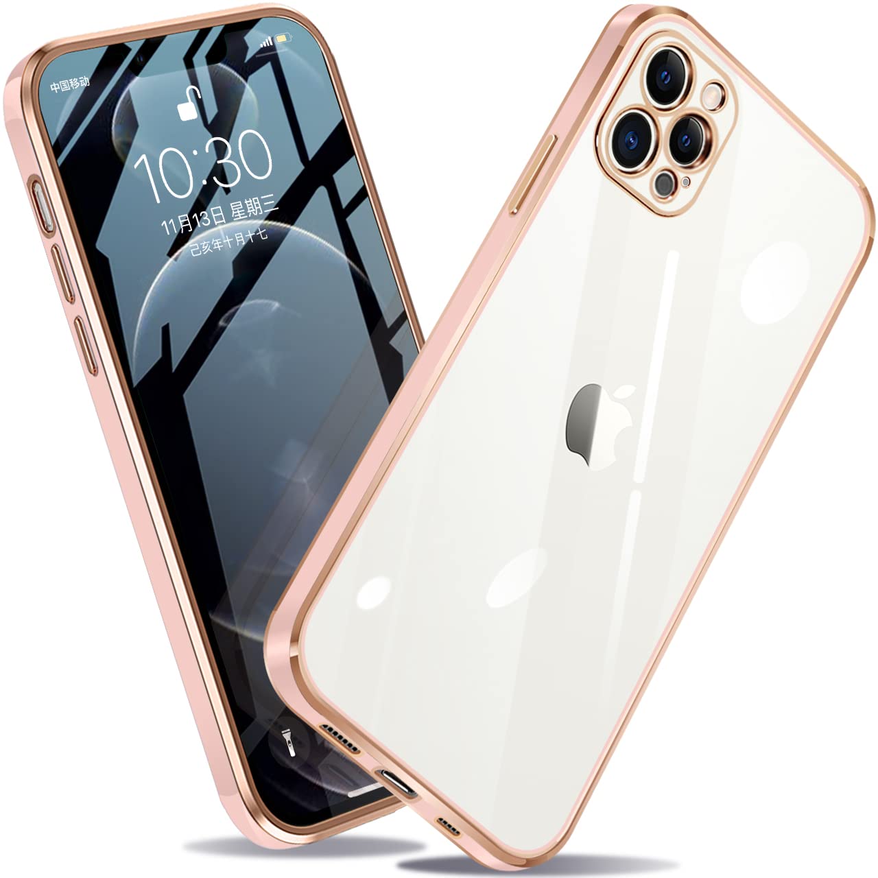 Amazon.co.jp: iPhone 12 pro ケース クリア 薄型 軽量 TPU レンズ保護 