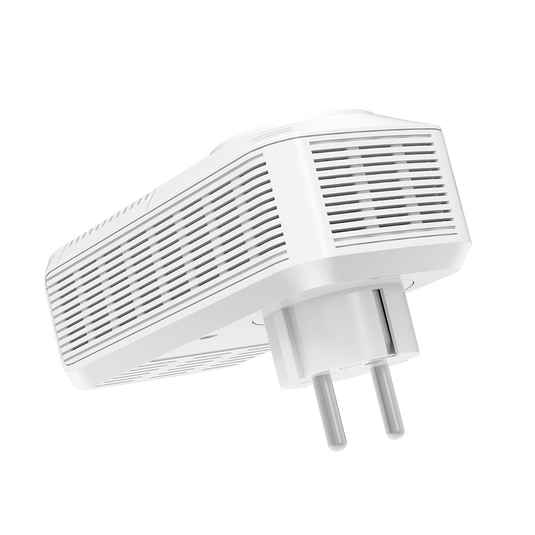 Tenda p1001pkit AV1000 Power Line con adattatore AC (Mbit/s, 2 porta LAN Gigabit, Presa) Bianco