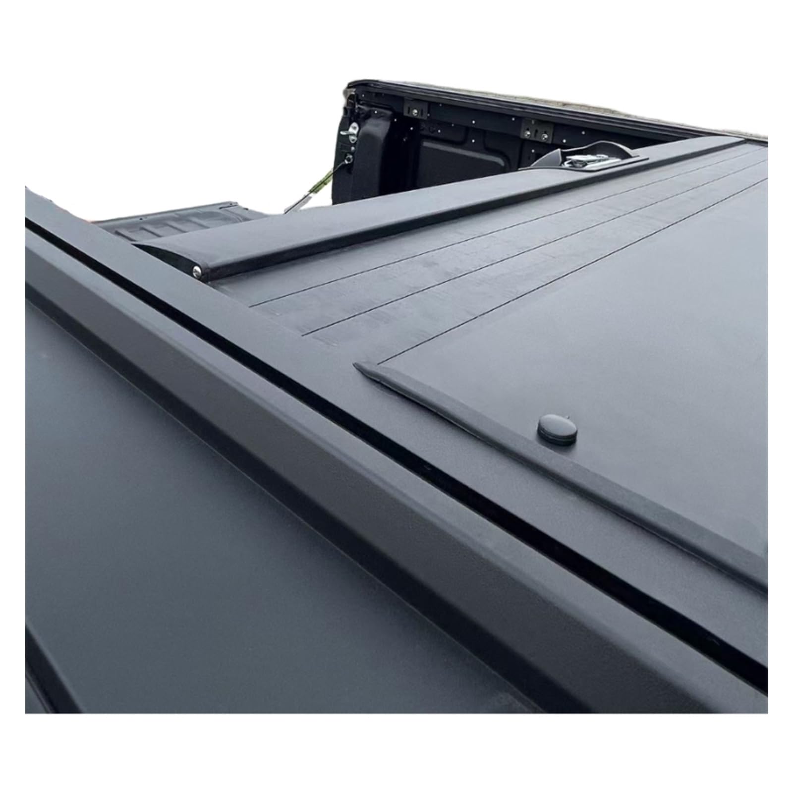 Copertura per cassone per camioncino Manuale Retrattile Rigida in Alluminio Compatibile per Gmc Sierra 1500 2500 3500