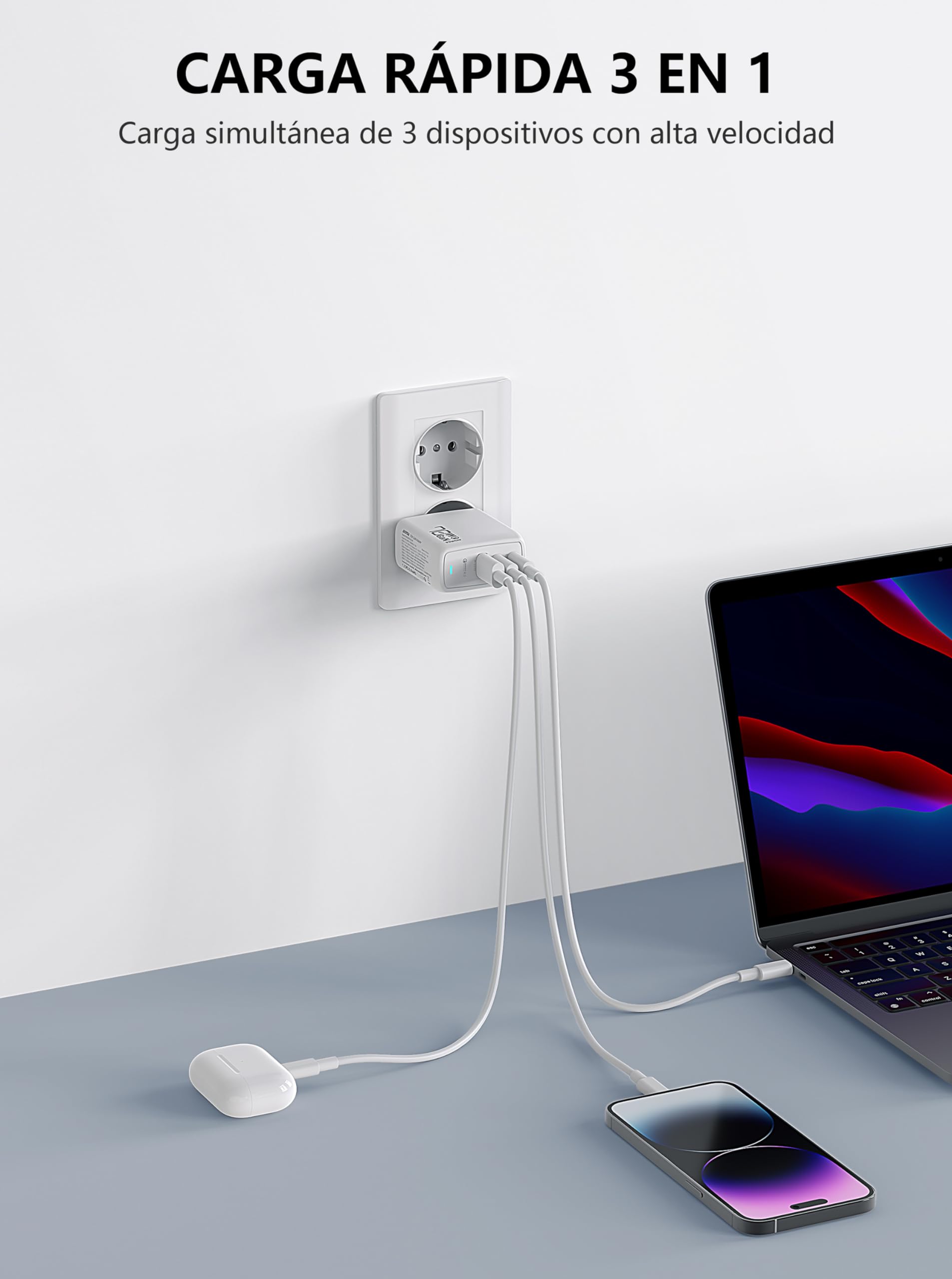 Adaptateur Prise DC Vers USB-C Pour Caméras Extérieures - Compatible Panneaux Solaires, Systèmes De Sécurité, Camping-car - 12