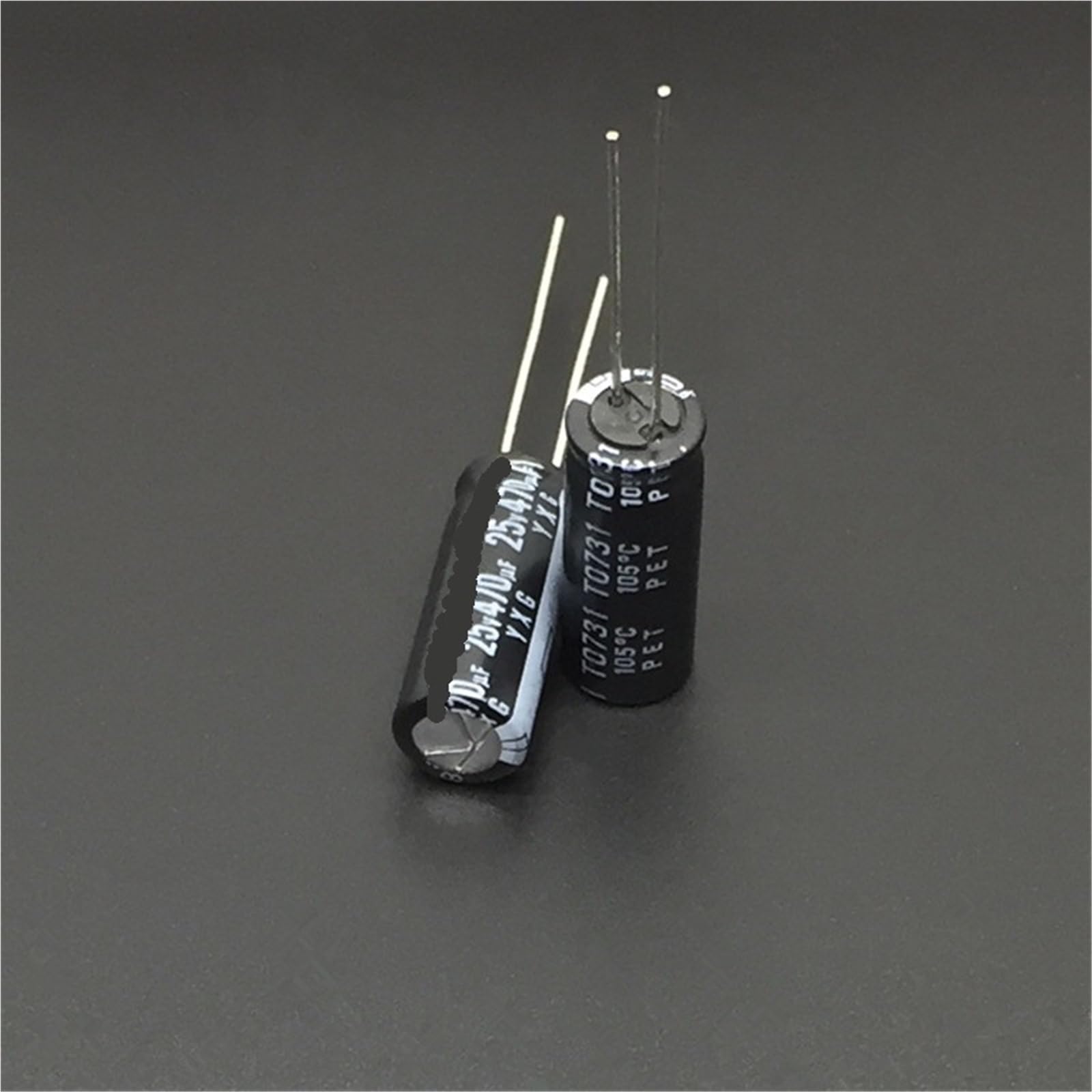 Condensatori elettrolitici in alluminio ad alta frequenza e bassa resistenza 105C, 50 pezzi(25V 1000UF 12.5X20)