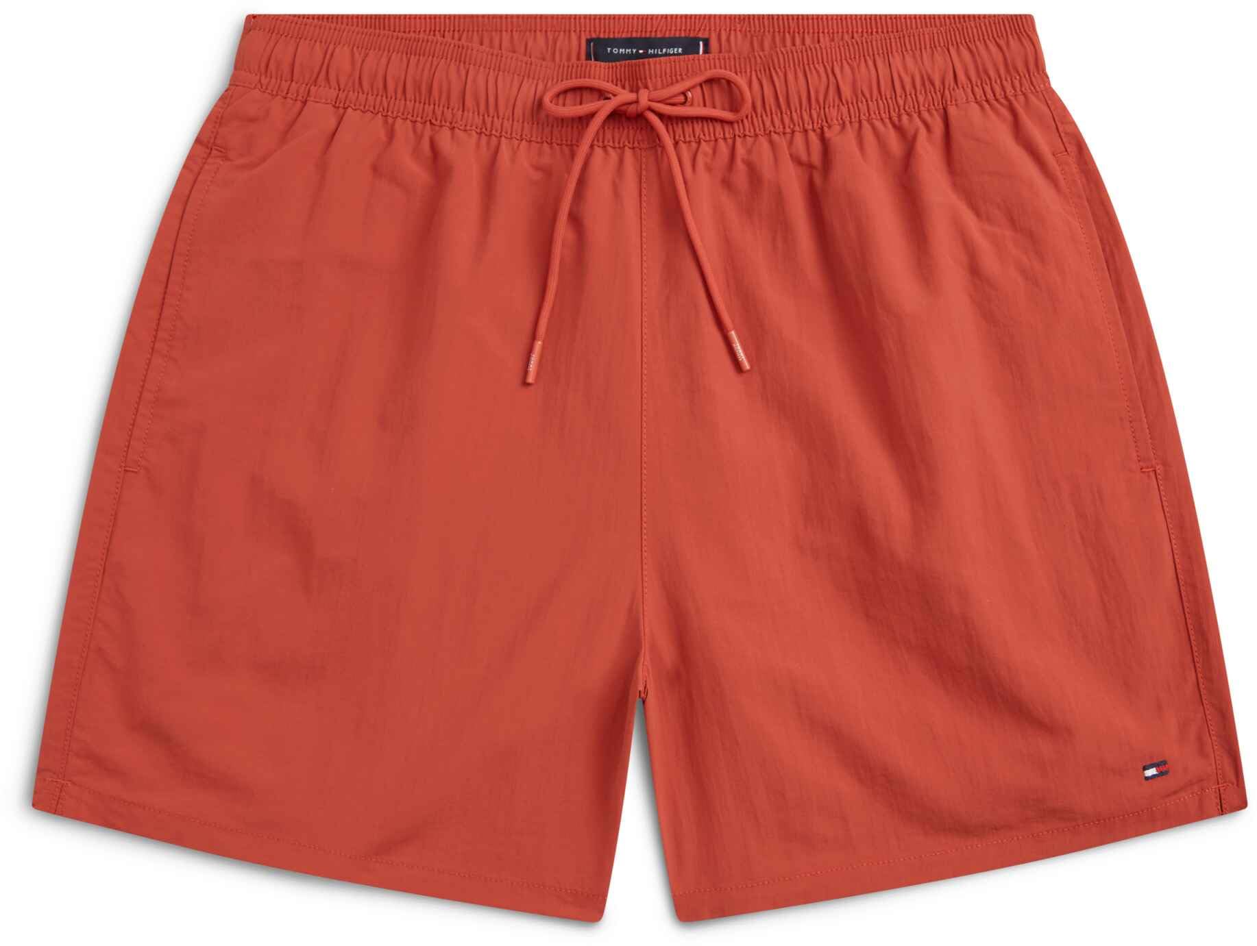 Tommy Hilfiger Um0Um03477 - Traje de baño con cordón para Hombre, Color Rojo (Terra Red), L Global Recycled Standard Global Recycled Standard Global Recycled Standard
