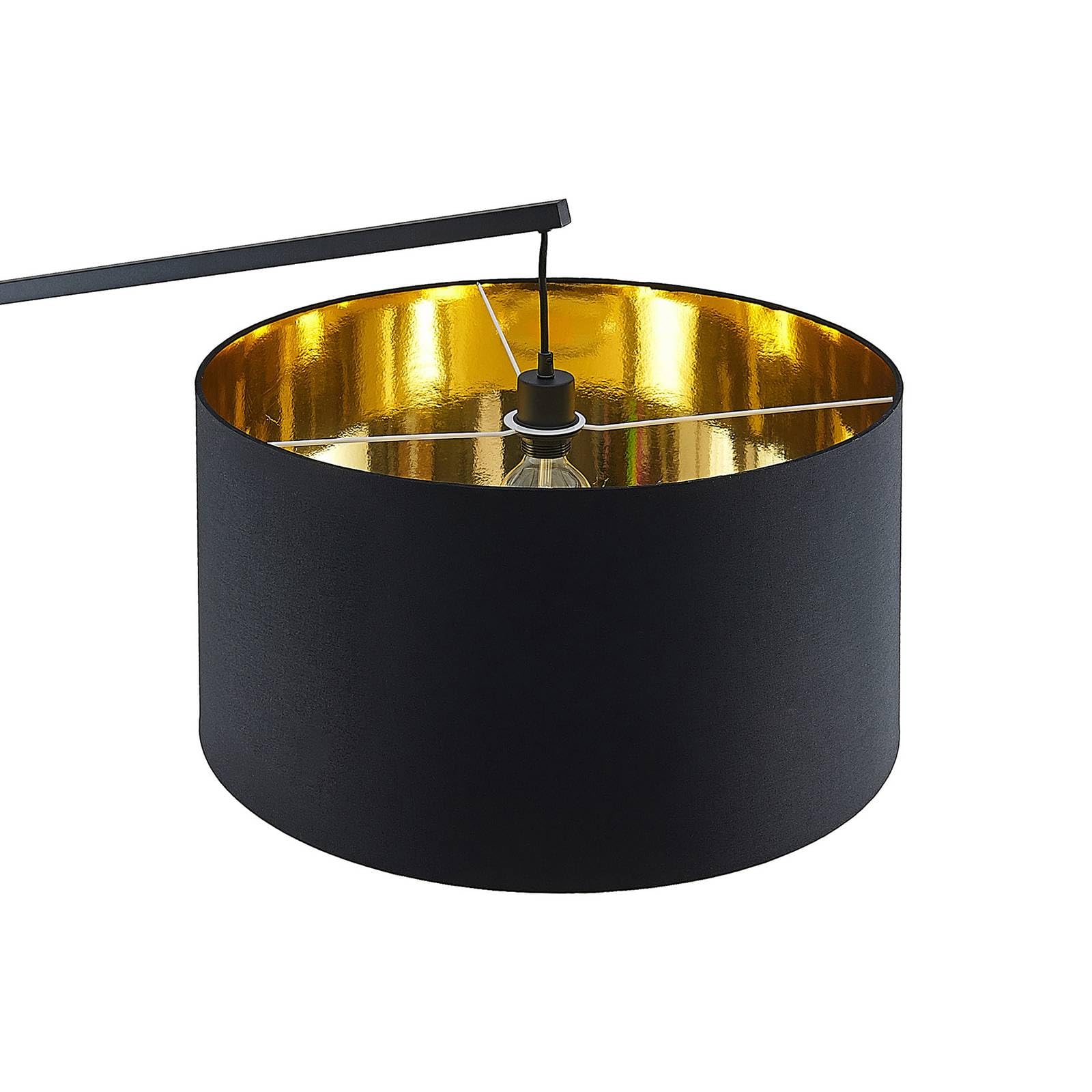 Arcchio Lampada da terra (Moderno) colore Nero, in Metallo ad es. Soggiorno & Sala pranzo lampada arco pavimento