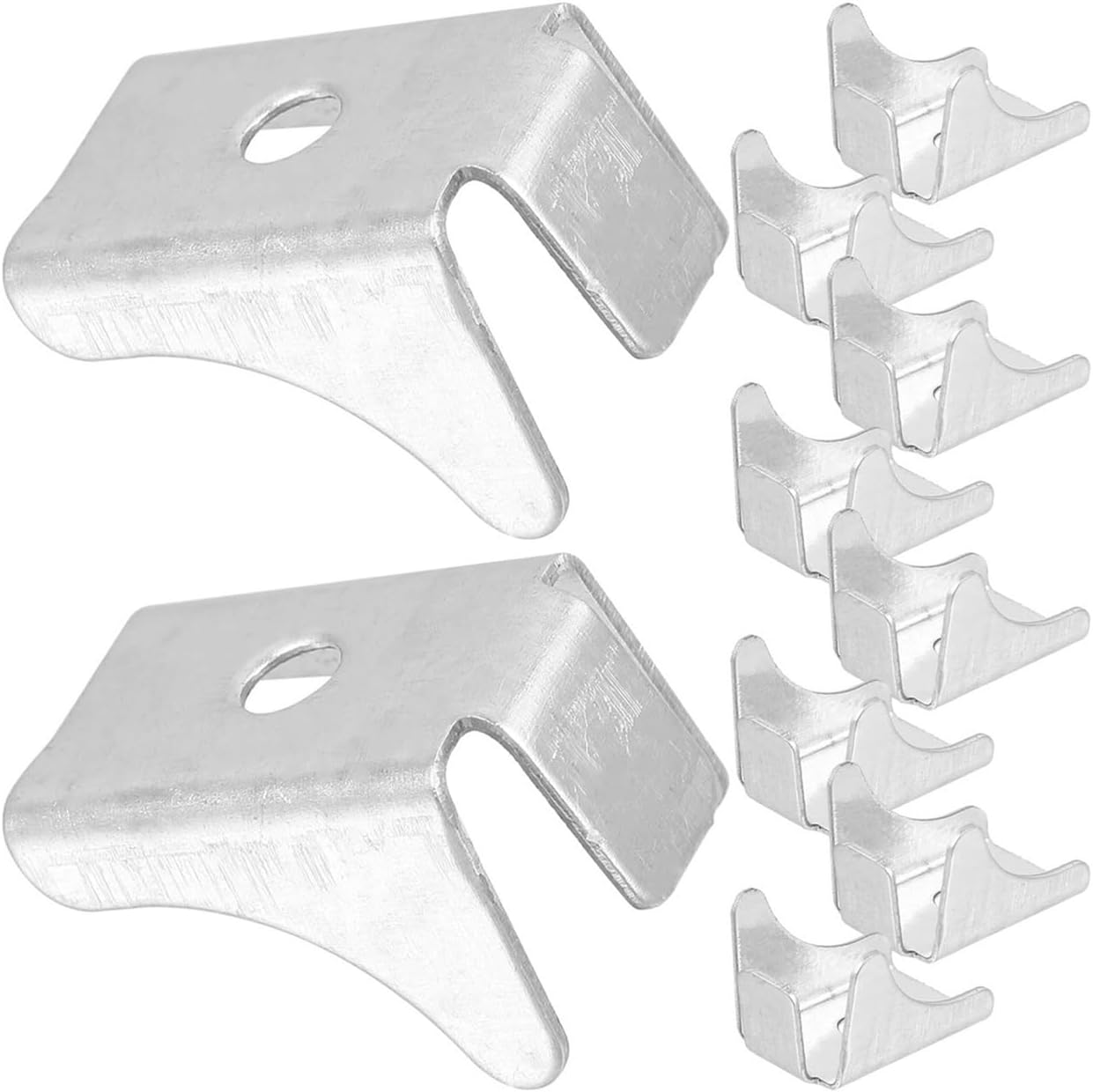 Shelf Pins Shelf Support Pegs,50pcs File Cabinet Partition Buckle Clips for Shelves Nickel Plated for Cabinet Shelves