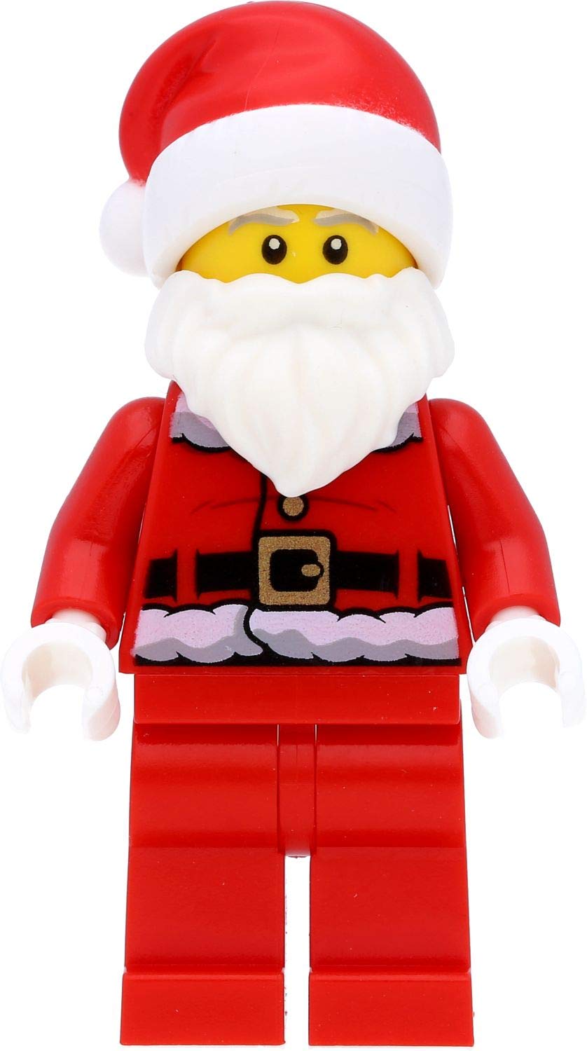 LEGO Minifigurka Świętego Mikołaja (z nadrukiem na plecach) / Mikołaj/Boże Narodzenie z akcesoriami