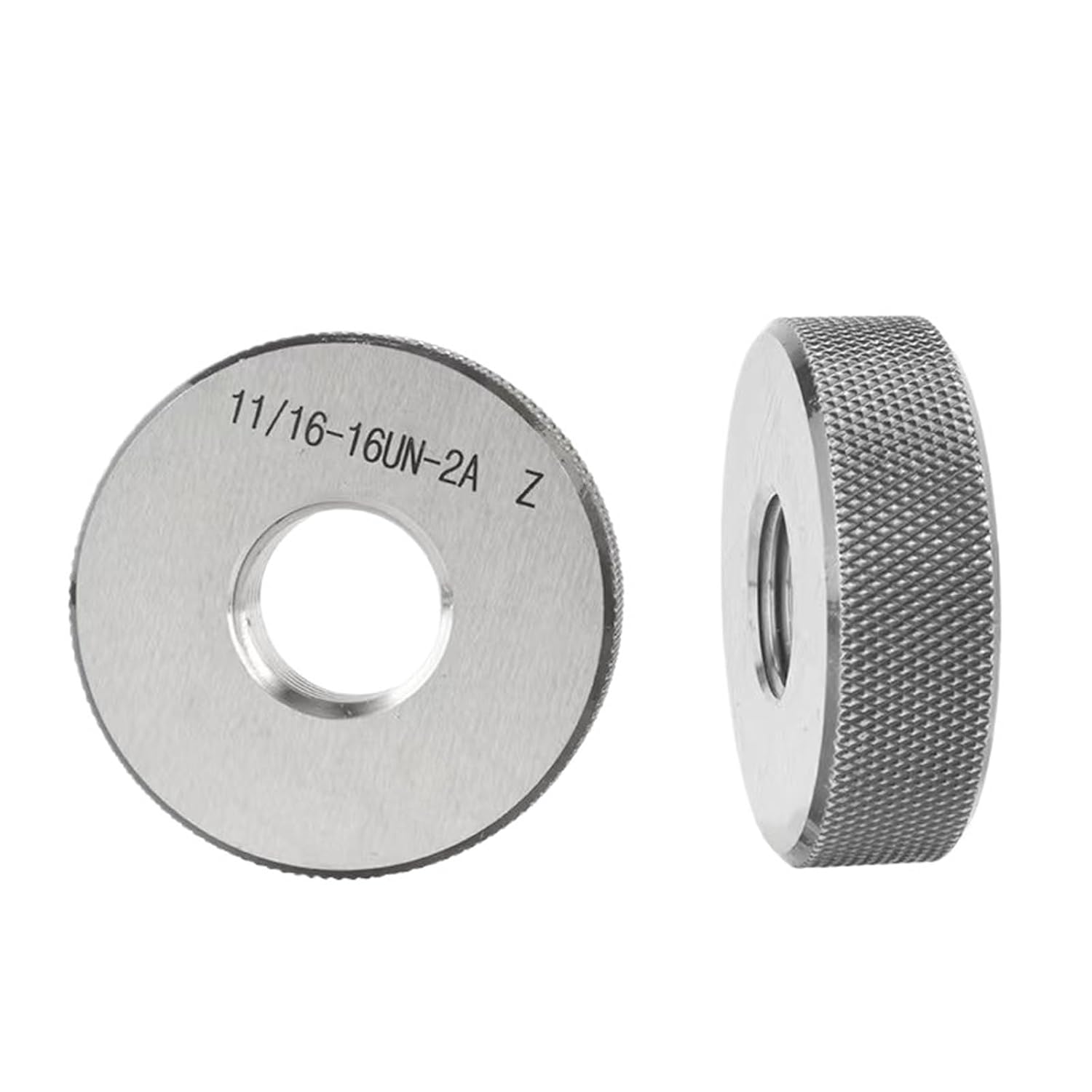 1SET(1*GO+1*NOGO) 2A 3''5/8 3''3/4 3''7/8 4''- UN/UNC American Standard Fine Thread Ring Gauge Measure Tool(4-12UN-2A)