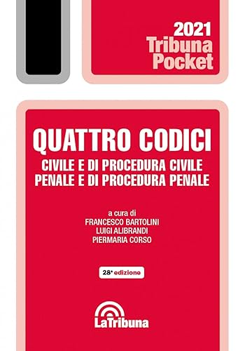 Quattro codici. Civile e di procedura civile - Penale e di procedura penale 2021