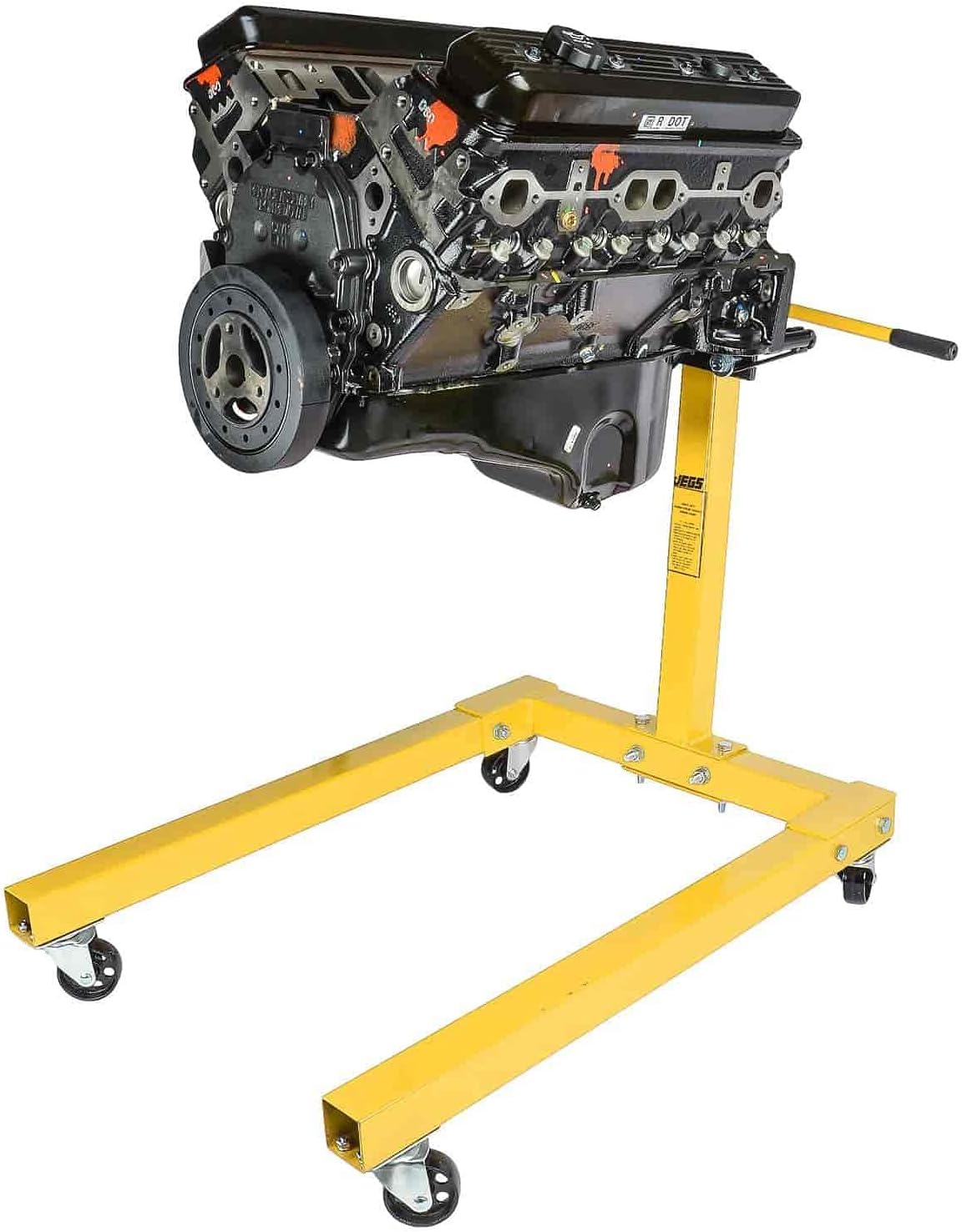 Buy JEGS Engine Stand Red Finish 1250 LBS Capacity 360 Degree
