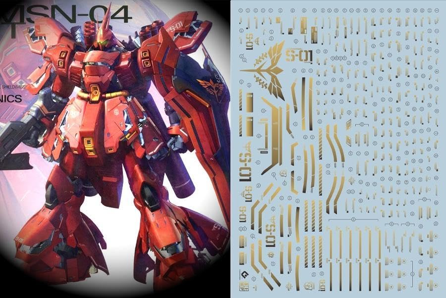 Amazon | MG 1 100 MSN-04 サザビーVer.ka 水転写式デカール