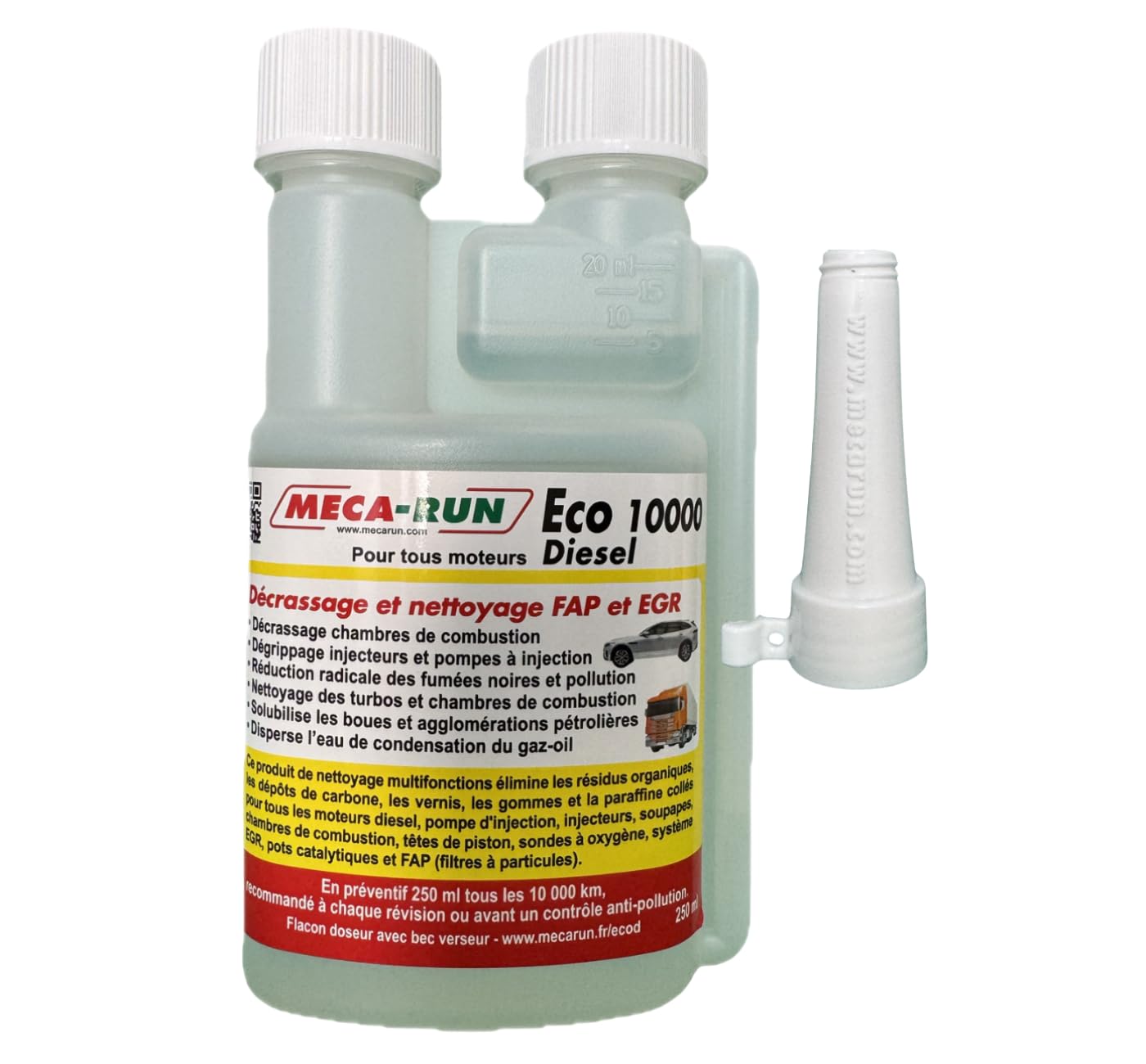 MECA-​RUN ECO 10000 Diesel 250 ML nettoyant Moteur