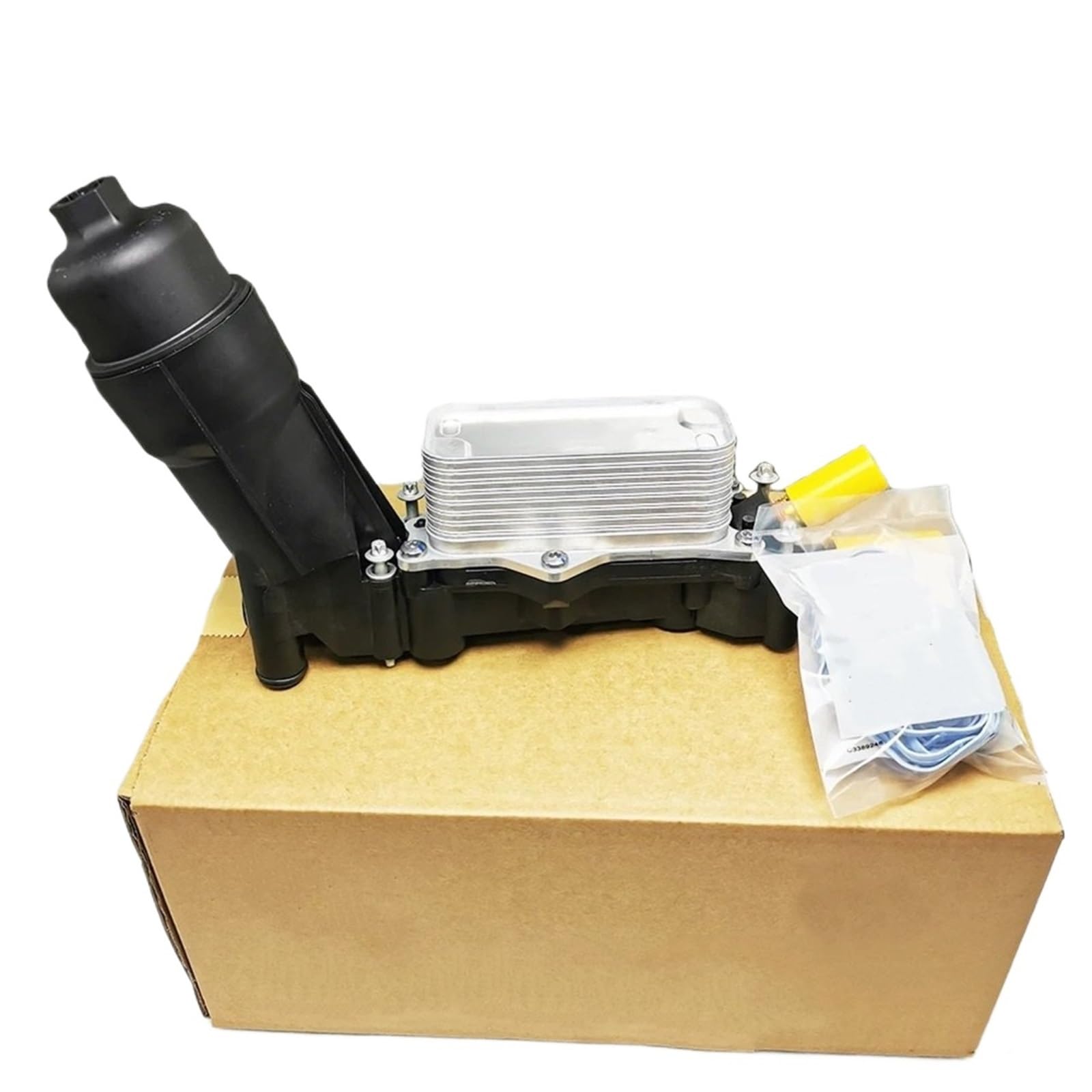 Chłodnica oleju samochodowego Dla 68105583AF aluminiowa chłodnica oleju silnikowego obudowa filtra 11-16 pasuje do Dodge Jeep Chrysler Ram3.6L Płyta chłodząca