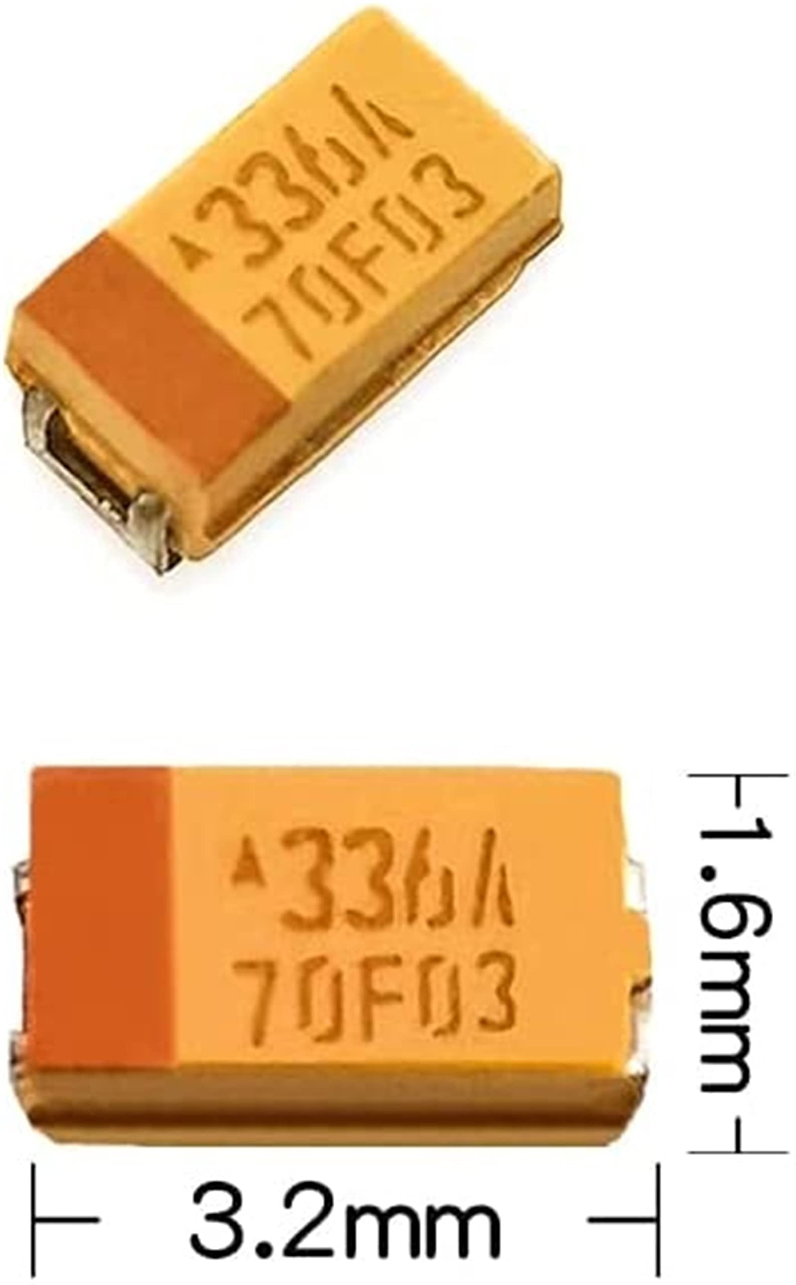 Zestaw kondensatorów 15 wartości x 10 szt. = 150 szt. obudowa A i obudowa B zestawy kondensatorów tantalowych 1uf-220uf zestaw kondensatory urządzenia elektroniczne