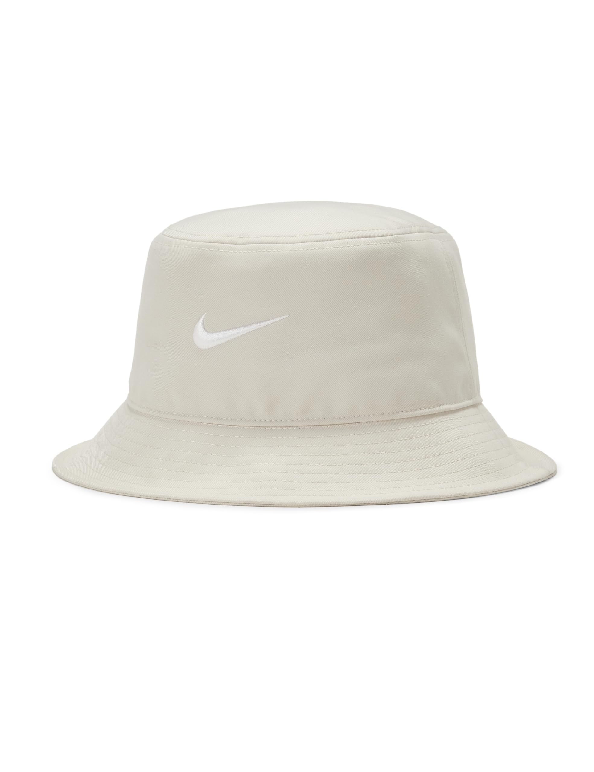 Nike Unisex Apex Sq Swsh L Bucket Hat, Lt Orewood BRN/White, M