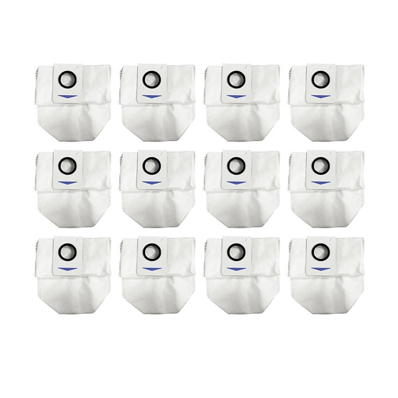 OUNCU Assembly Dust Bags,Compatible For Ecovacs Deebot X1 / X1 OMNI / T10 OMNI / T20 OMNI / X1S / T20 PRO Vacuum Cleaner Parts(12 Pcs)