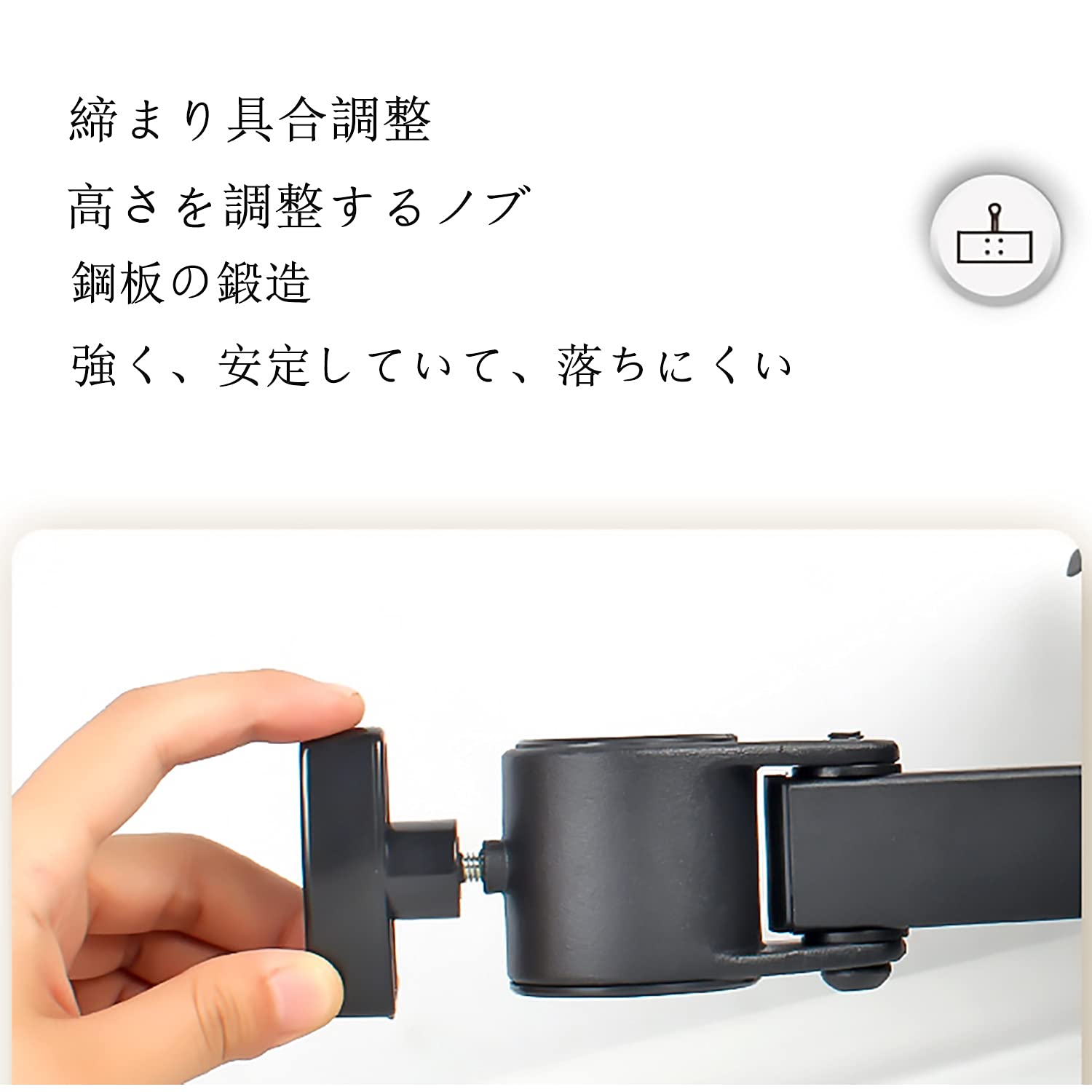 Amazon | キーボードトレイ,鋼管取付キーボードトレイ,アルミ合金製