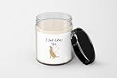 Labrador Dog Soy Wax Candle – Hand-Poured 9oz Vanilla Scent in Decorative Jar