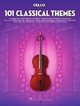 101 Classical Themes Cello Sheet Music | Essential Repertoire for Cello Players | Solo Instrumental Folio with Classical Favorites