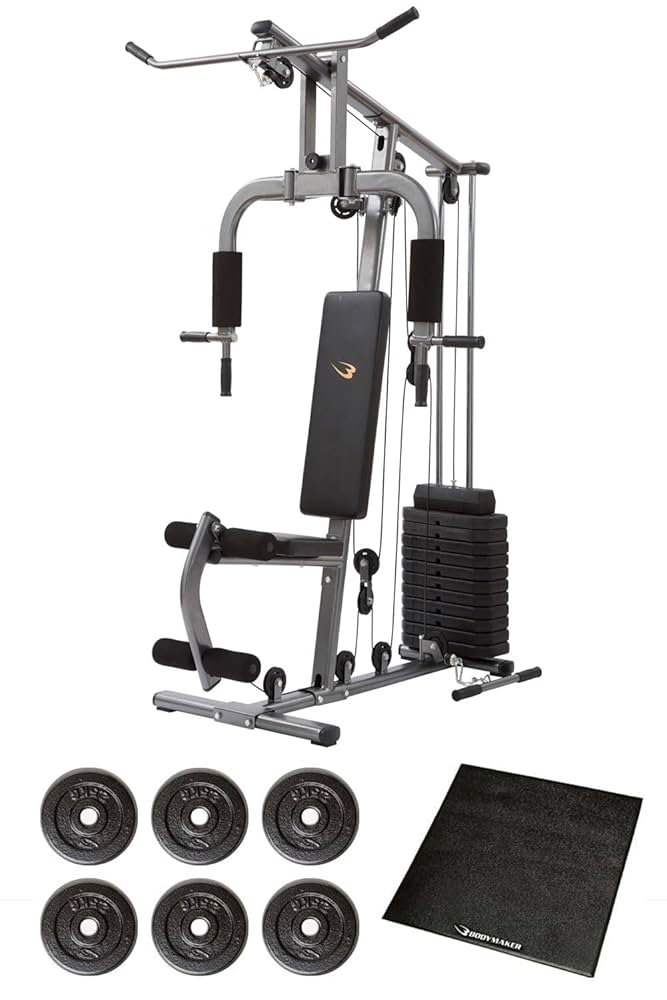 RINAI ボディーメーカーホームジムDX（板橋区 直接お渡し） Amazon | BODYMAKER(ボディメーカー) ホームジムDX 39種類以上の