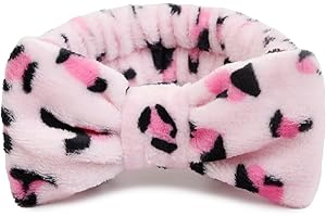 Huachi: Empowering Women with Chic Pink Cheetah Headbands