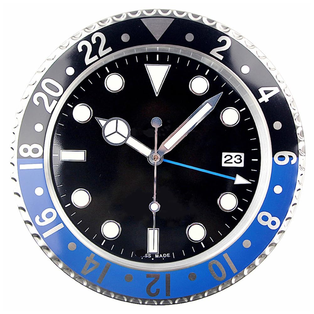 CTRLZS 14 Inches Wall Clock for Living Room Decor Silent Non Ticking Analog Clocks for Dining Room Bedroom Clock Wall Decor