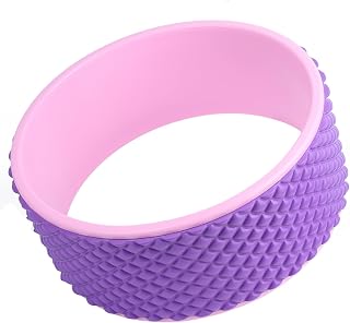 VGEBY Yogahjul för Lindring Av Ryggsmärta, 12 Cm Kärns | EVA + PP-material, Halkskyddad Yta, 3D-massagepunkter, Stöder Upp Till 225 Kg, Ryggradskurvdesign