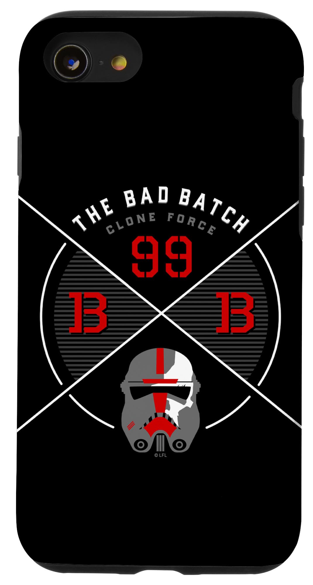 Coque Bad Batch BB 99 Star Wars pour iPhone 7 8 SE fine rigide - 4