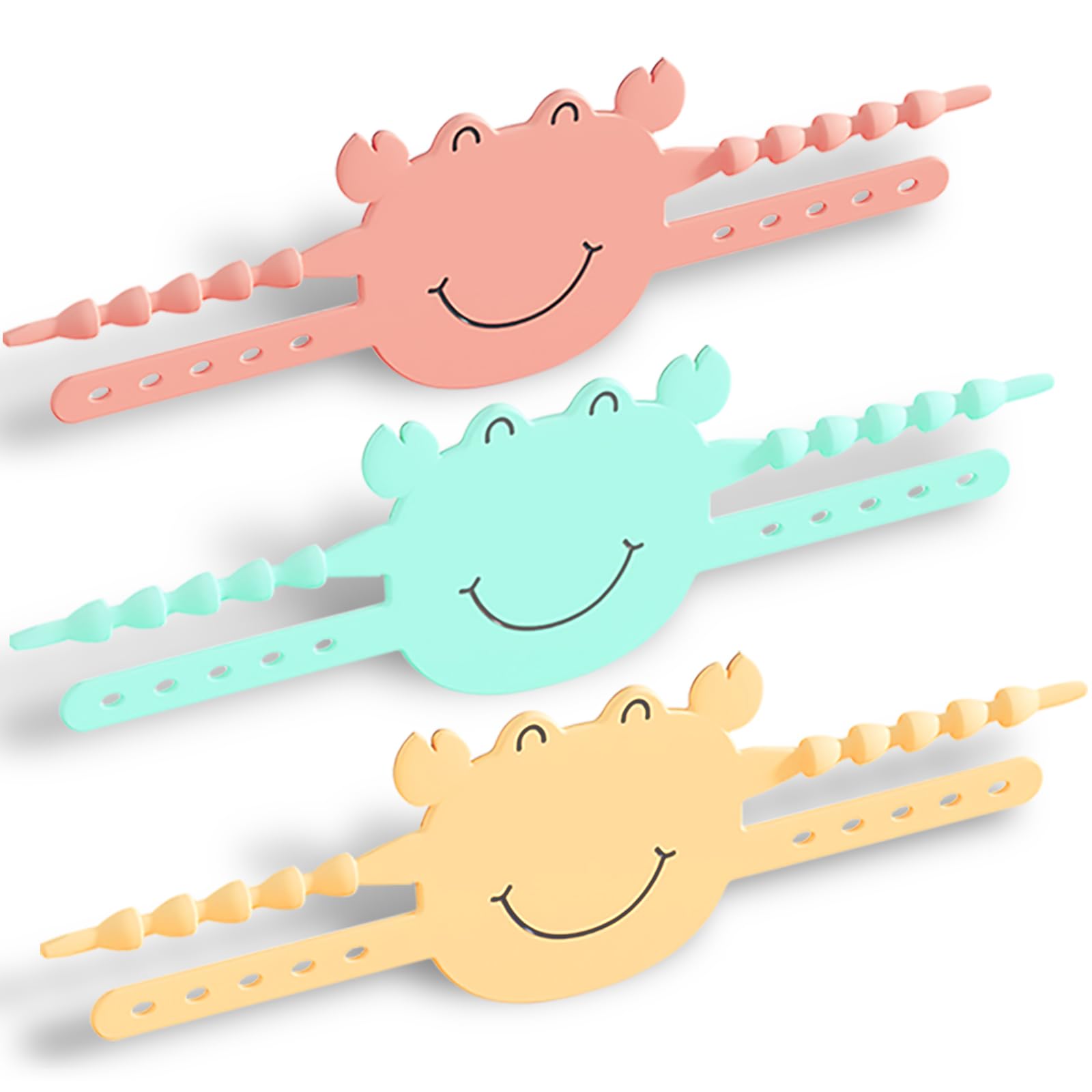 Door Silencer - Baby Door Silencer,3pcs Silicone Latch Covers Door Slam Stopper