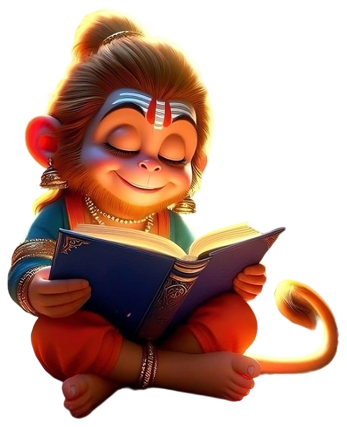 Krishna Sticker PVC Vinyl Bal Hanuman with Ram Bhakthi Book God Wall Sticker for Pooja Room,Living Room, Office Sticker for Walls of Home, Multicolor,48 cm x 60 cm, Pack of 1 (B0DB8BN57N) Amazon Price History, Amazon Price Tracker
