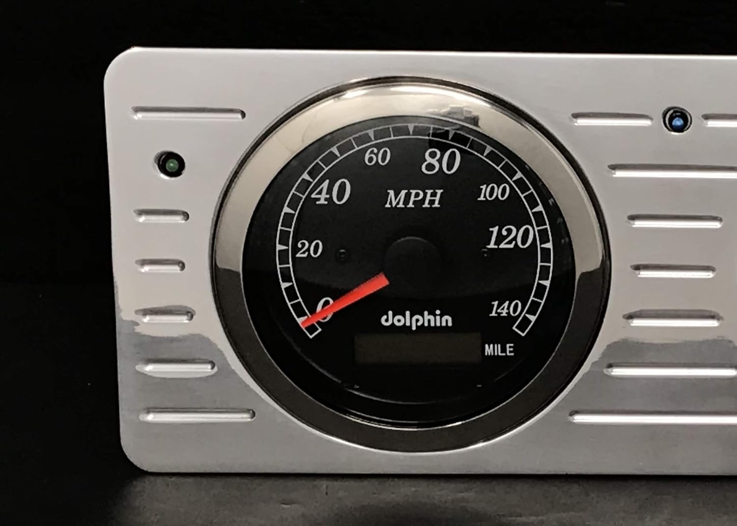 Compatible with 1940 1941 1942 1943 1944 1945 1946 1947 Ford Truck 3 3/8" Quad Style GPS Gauge Dash Cluster Panel Black