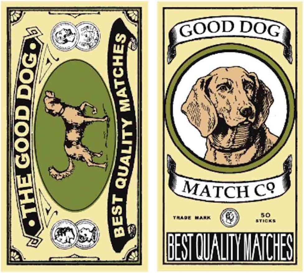HomArt The Good Dog Matches Match Box Set of 2 Health