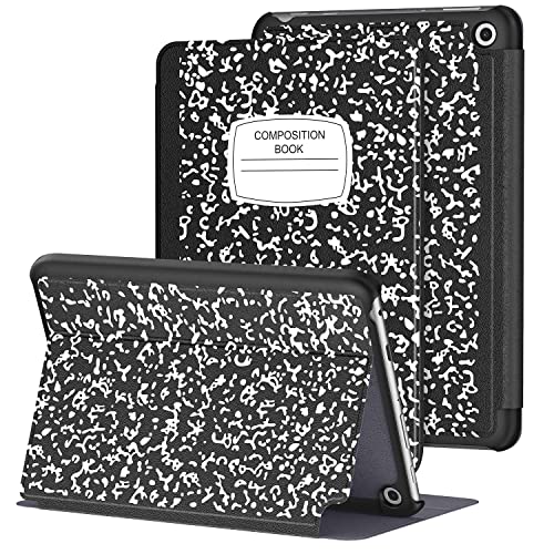 Supveco Case For New Kindle Fire 7 Tablet Latest Model (12Th Generation, 2022 Release), Full Protection Folio Stand Case With Auto Wake/Sleep For All-New Amazon Fire 7 Tablet 2022- Book #TOP10