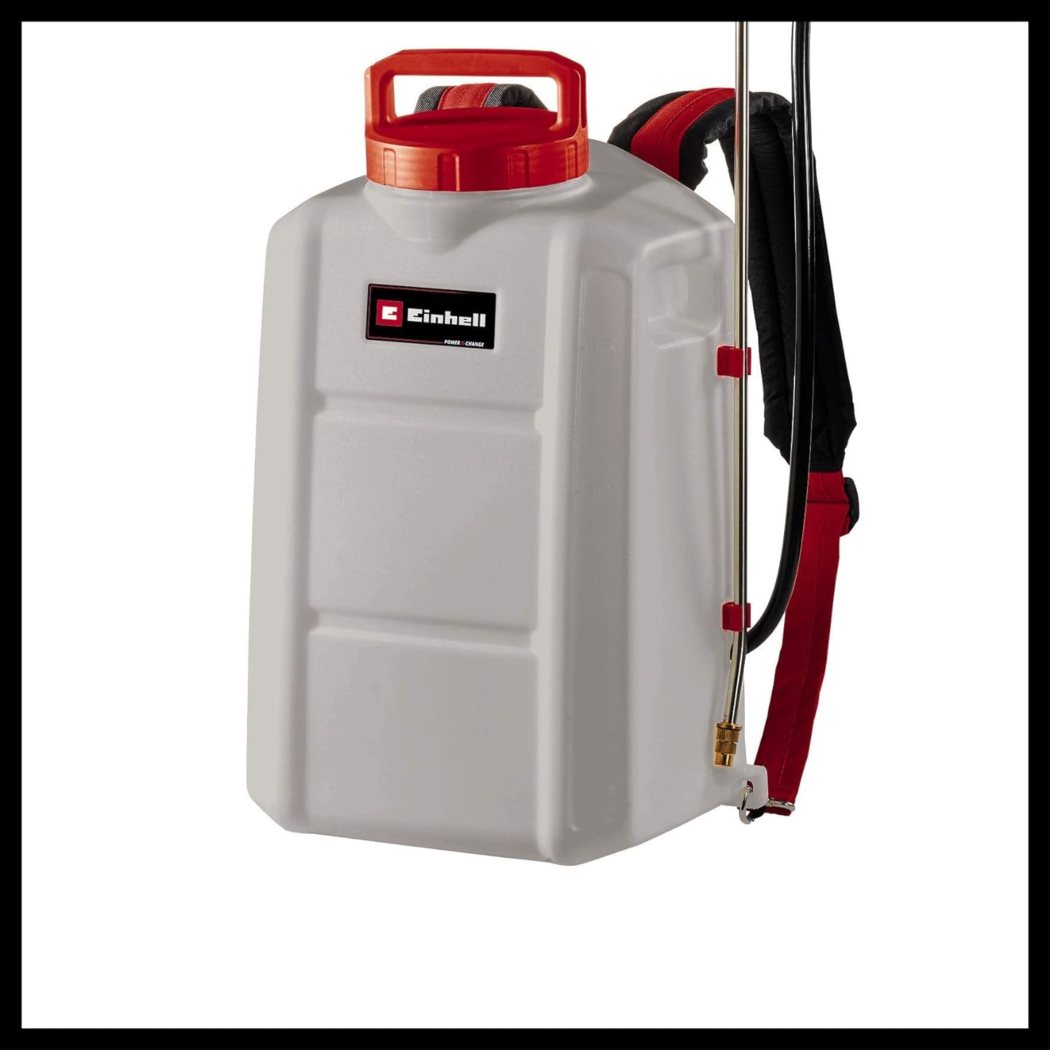 Einhell Akku-Drucksprühgerät GE-WS 18/150 Li-Solo Power X-Change (Lithium-Ionen, 15 l-Tank mit Skala, einstellbare Messingdüse, Edelstahl-Sprühlanze, ohne Akku und Ladegerät)