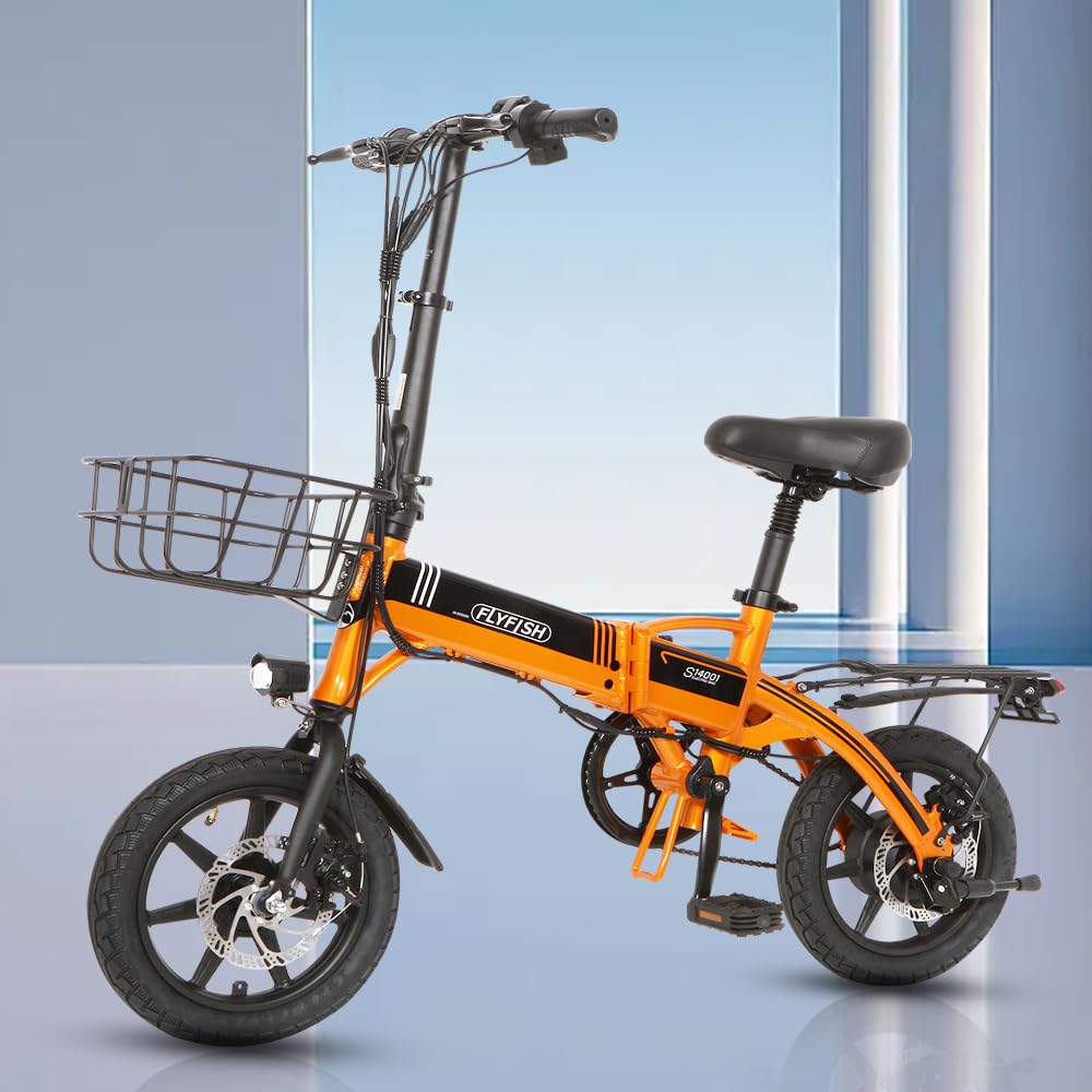 Amazon | FLYFISH 公道走行可能 電動アシスト自転車 14インチ