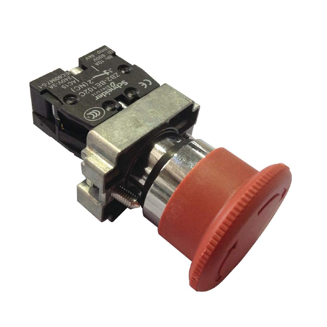 Buffalo Stop button AD130 red
