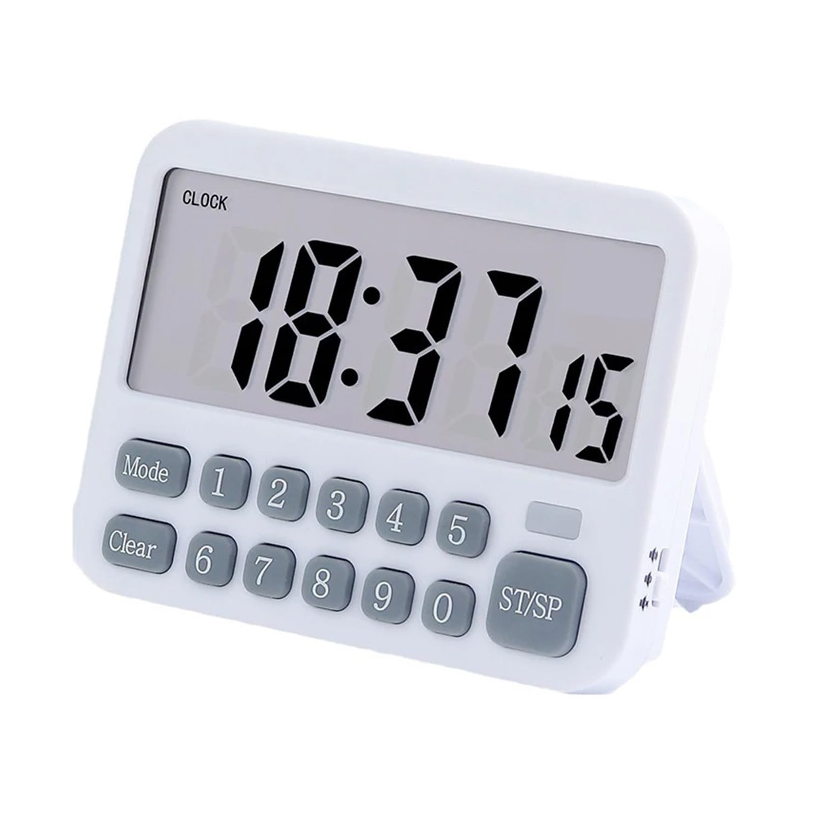 Digital Kitchen Timer 10 Alarms Clocks 99 Hours Countdown Mute/Vibration Magnetic Alarm Clock Table Timers For Cooking Studying Reliable Efficient