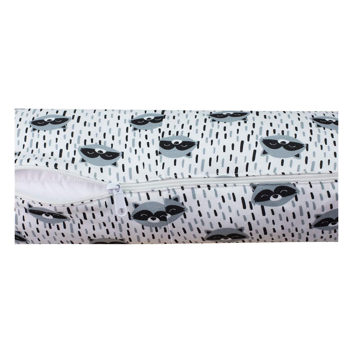 JYOKO Kids Cojín de Lactancia y Maternidad Relleno de Fibra (Raccoon)