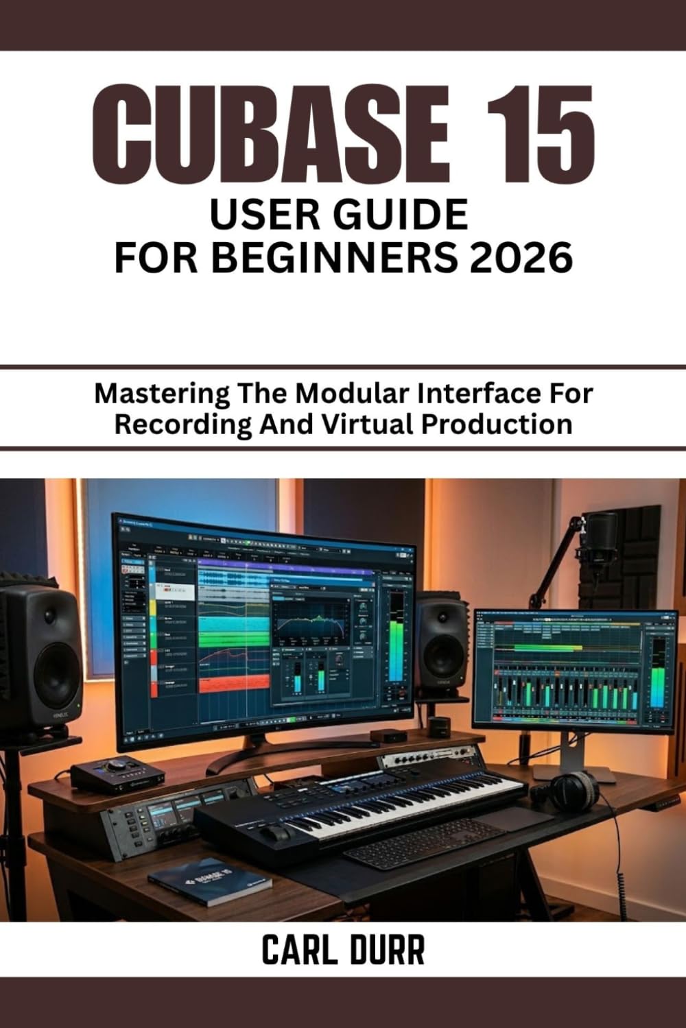 CUBASE 15 USER GUIDE FOR BEGINNERS 2026: Mastering The Modular Interface For Recording And Virtual Production
