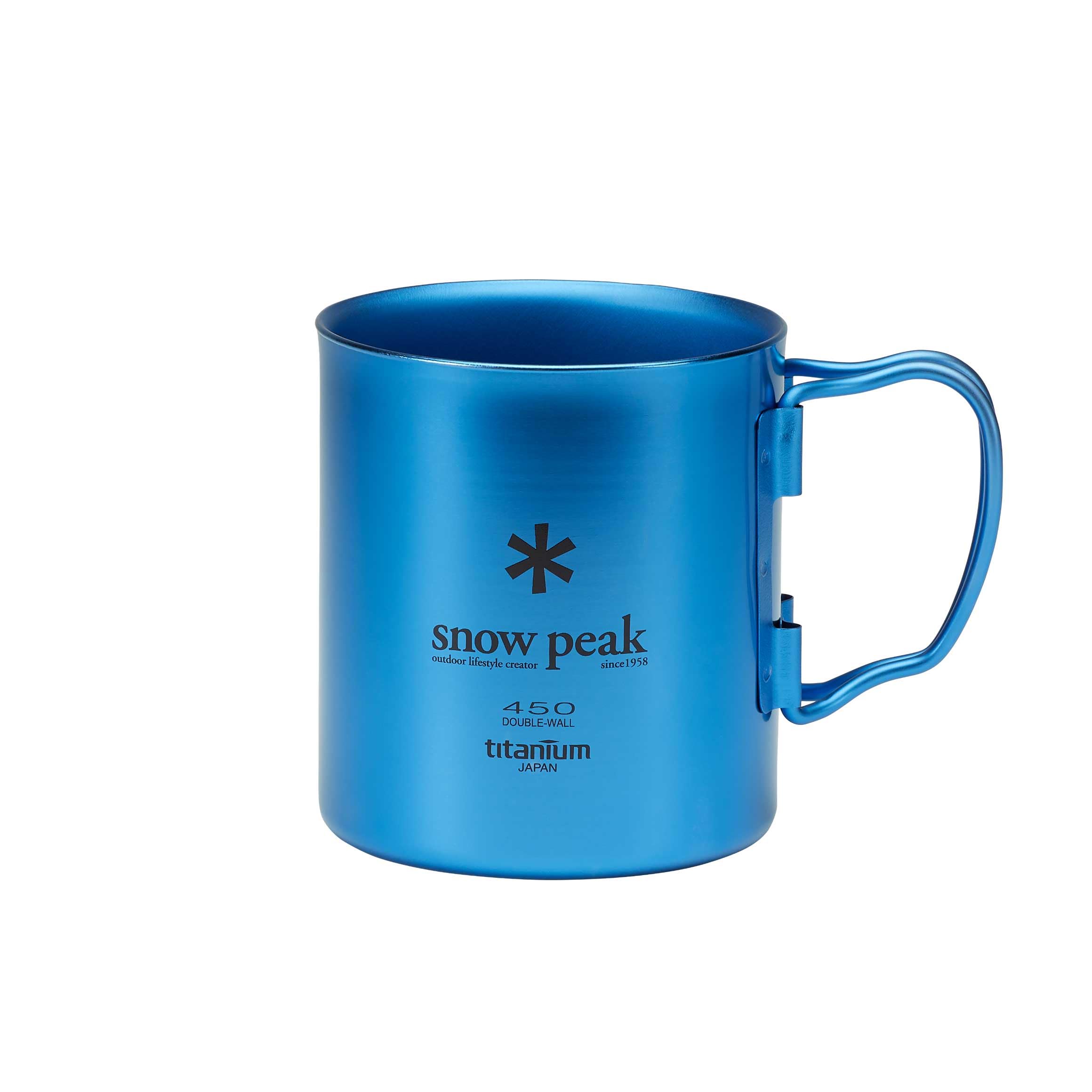  peak Ti-Double Wall 450 Mug 2個セット Snow Peak Ti-Double 450 Mug - Outdoor Life Singapore