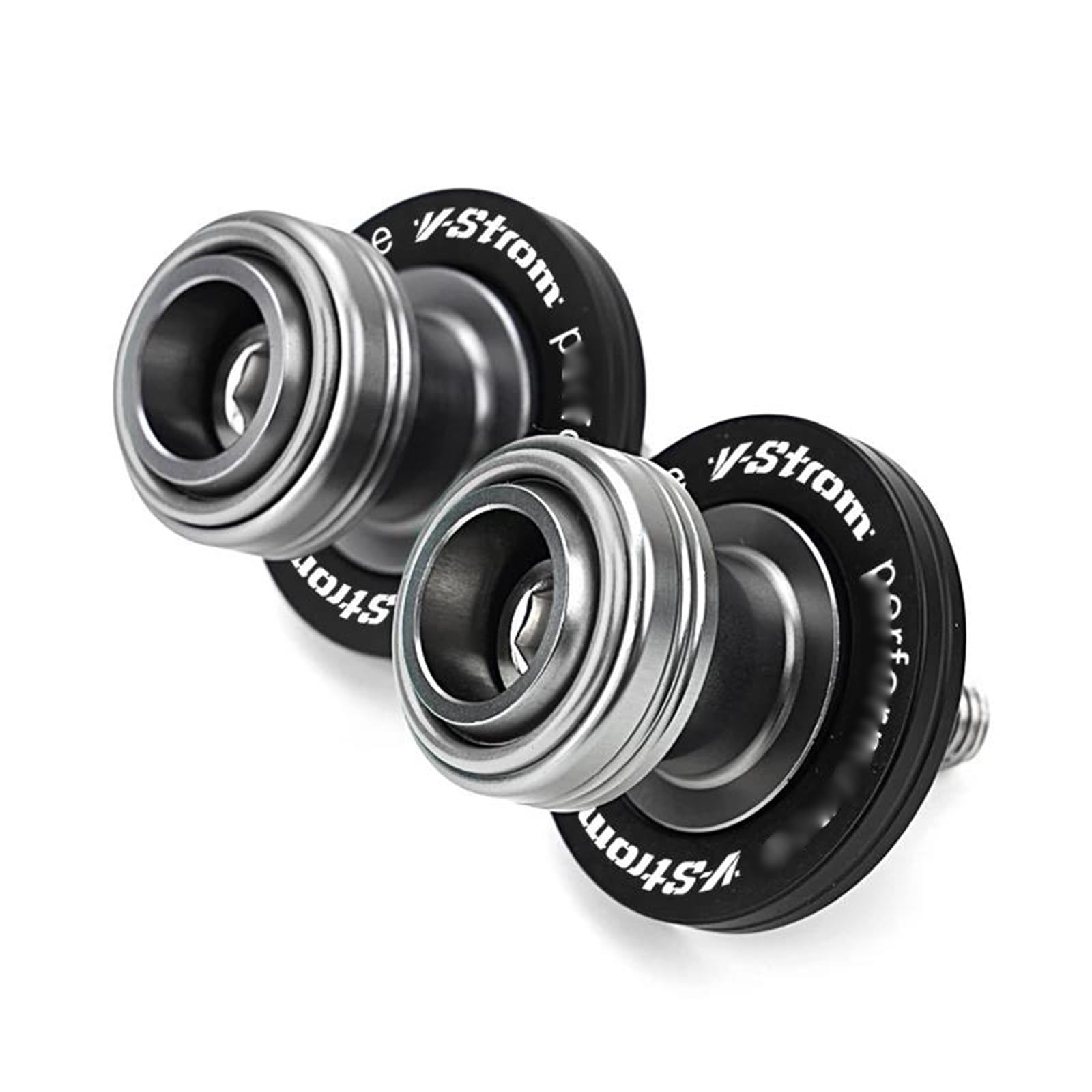 Bobines de bras oscillant M8 en alu CNC pour Suzuki V-Strom 650 et 1050 XT