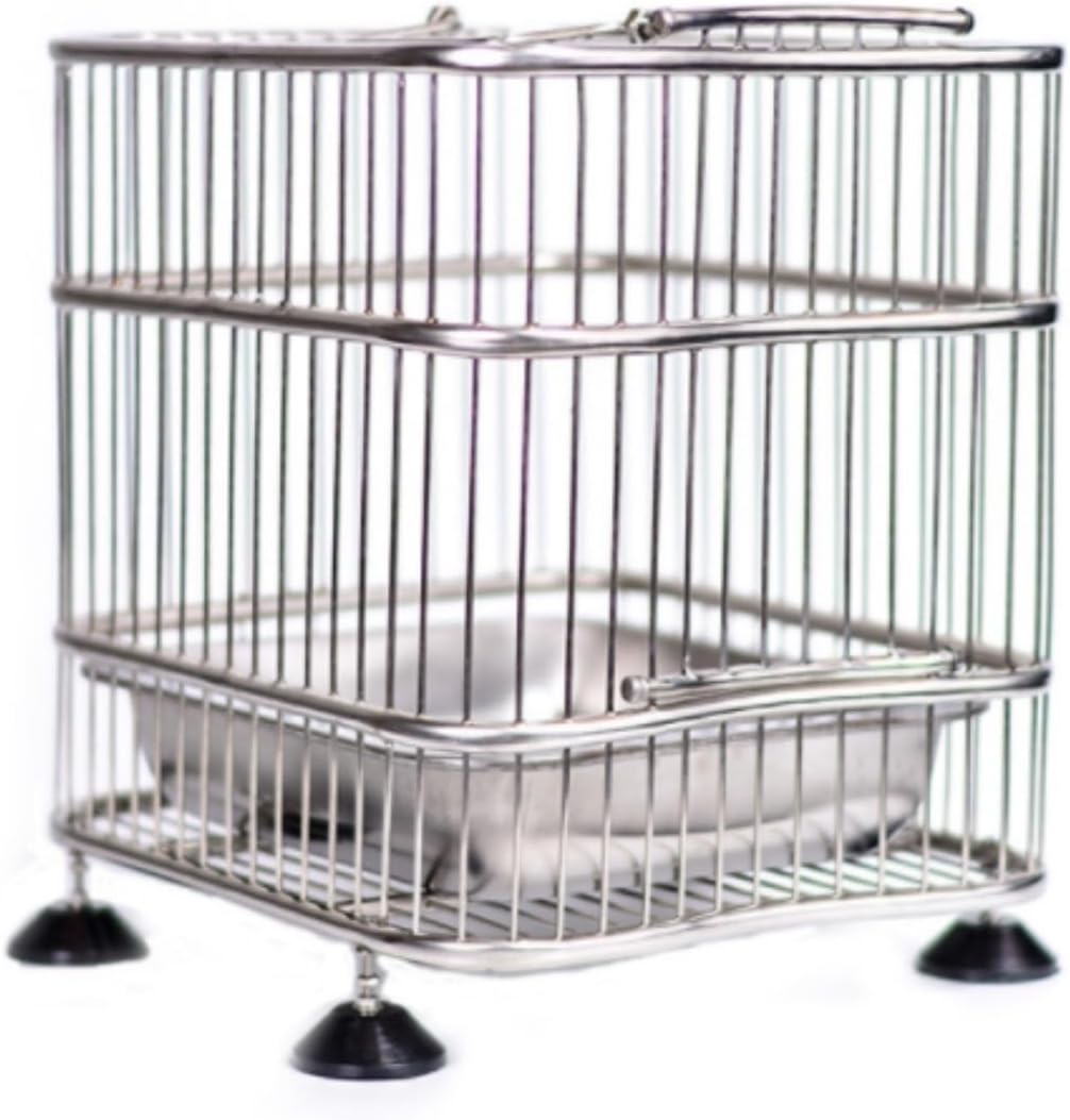 Birdcage Indoor Outdoor 1pcs Wrought Iron Birdcages Portable Metal Bird Cage Bird House Carrier for Outdoor Balcony Flight Cage for Birds