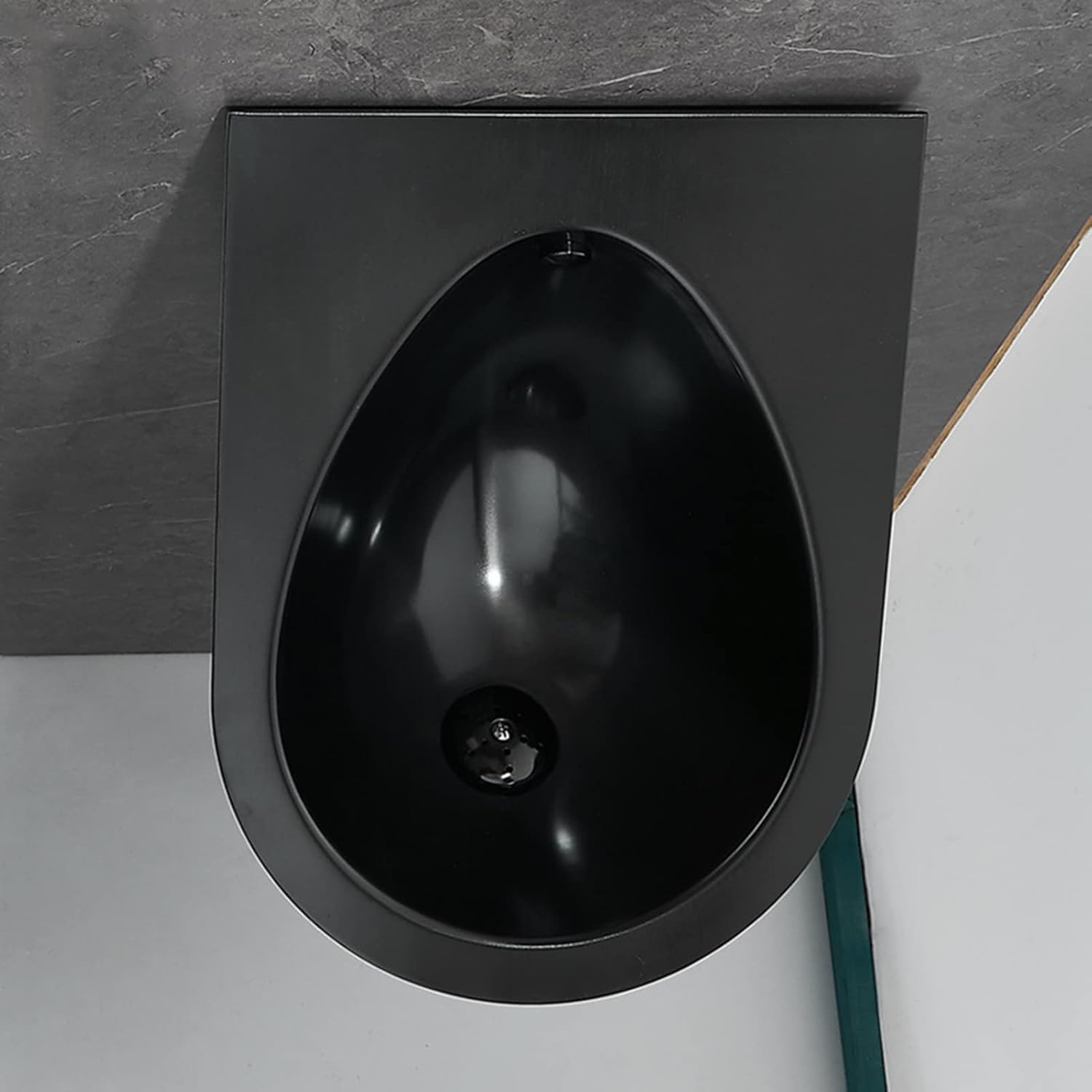 Universal Flushing Stainless Steel Urinal,Infrared Automatic Induction Wall-Mounted Men's Urinal