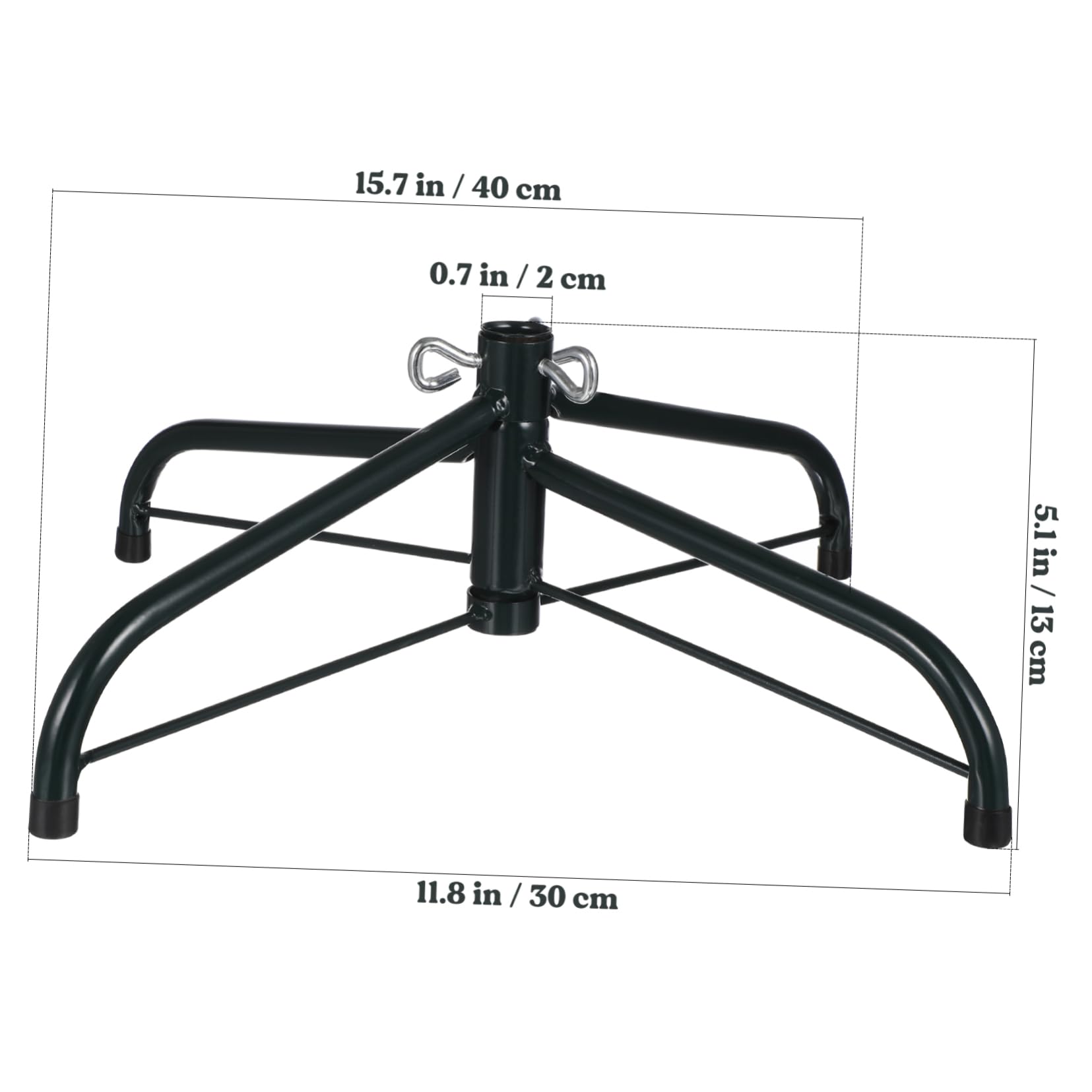 PRETYZOOM Christmas Tree Stand Holder with Tube Base for Artificial Xmas Tree Easy Installation Stable Support for Holiday Decor