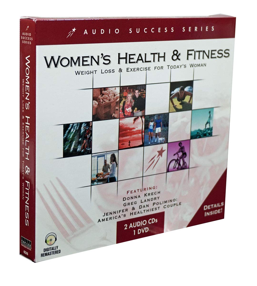 Topics Entertainment The Great Shape-up Program Exercise DVD - from Dan & Jennifer Polimino America's Healthiest Couple + 2 Bonus Audio CD's