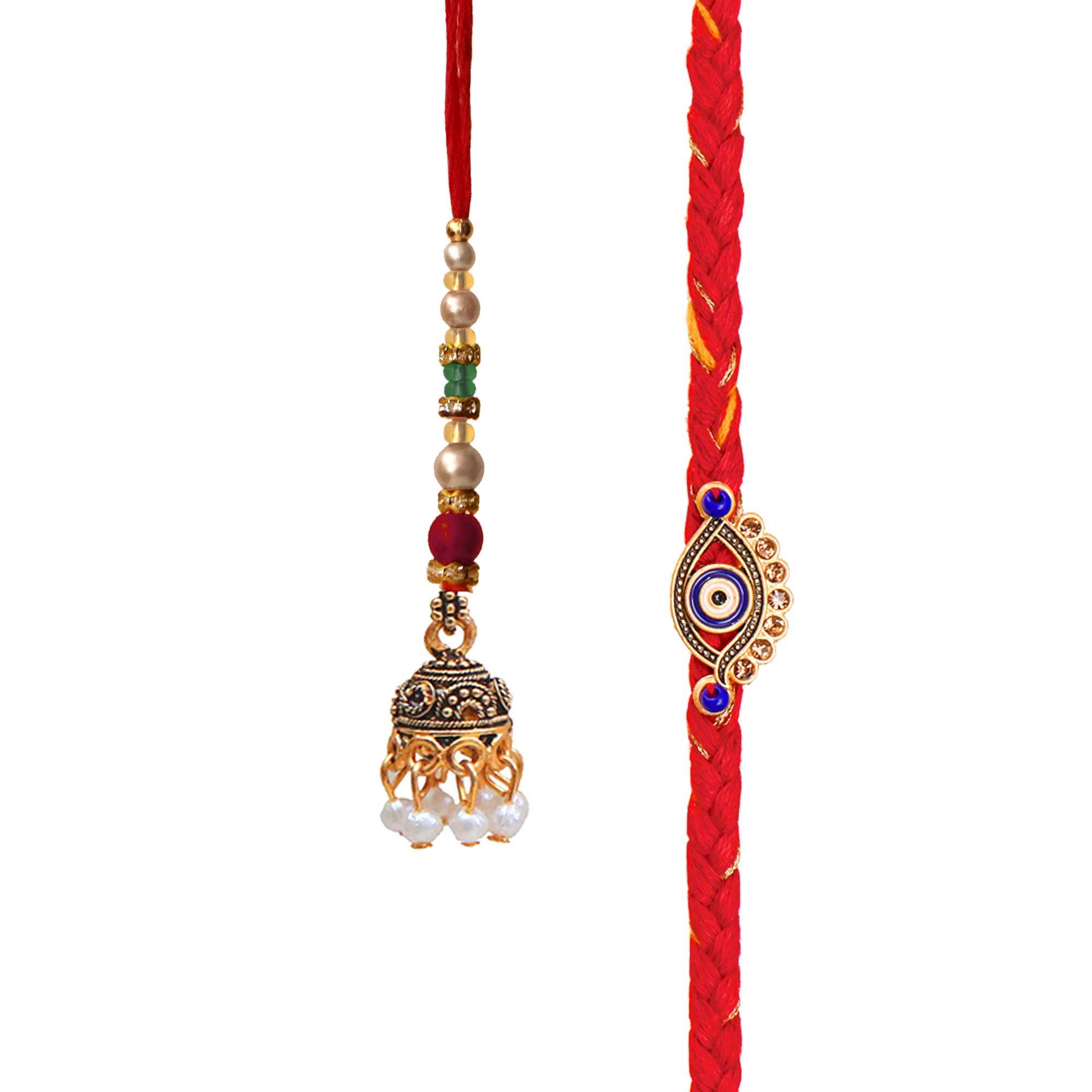 maalpani Rakhi Set of 2 For Brother - Gift For Brother - Facny Rakhis Combo (B08CL13K5R) Amazon Price History, Amazon Price Tracker