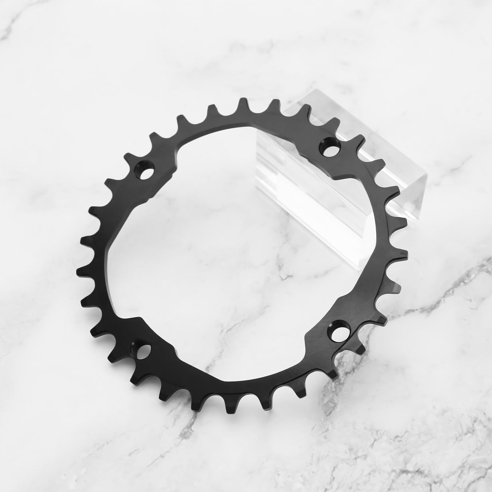 ECSiNG 104BCD - Corona per bicicletta stretta e larga, 30 denti, corona singola rotonda per bici da strada a 8, 9, 10, 11, 12 velocità, mountain bike, BMX e MTB