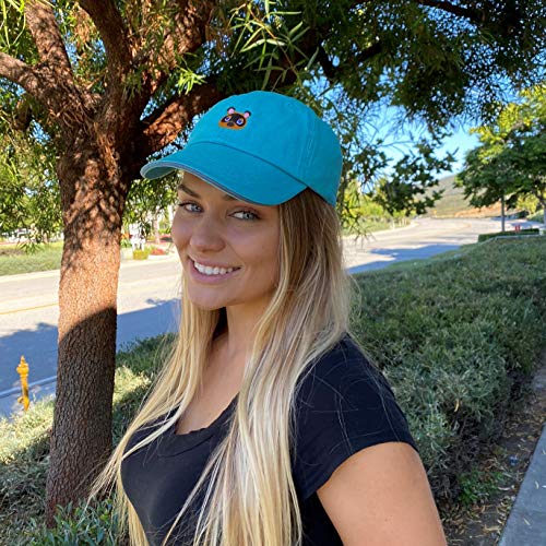 Controller Gear Animal Crossing Hat Baseball Caps (Tom Nook, Teal) #TOP7