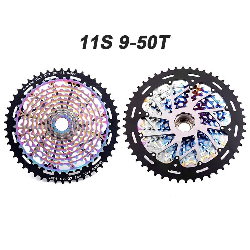 Ruota Libera Cassetta a 12 velocità 9-50T Volano in Acciaio con Cavo 11S Pignone for Mountain Bike 11V Parti for Bicicletta